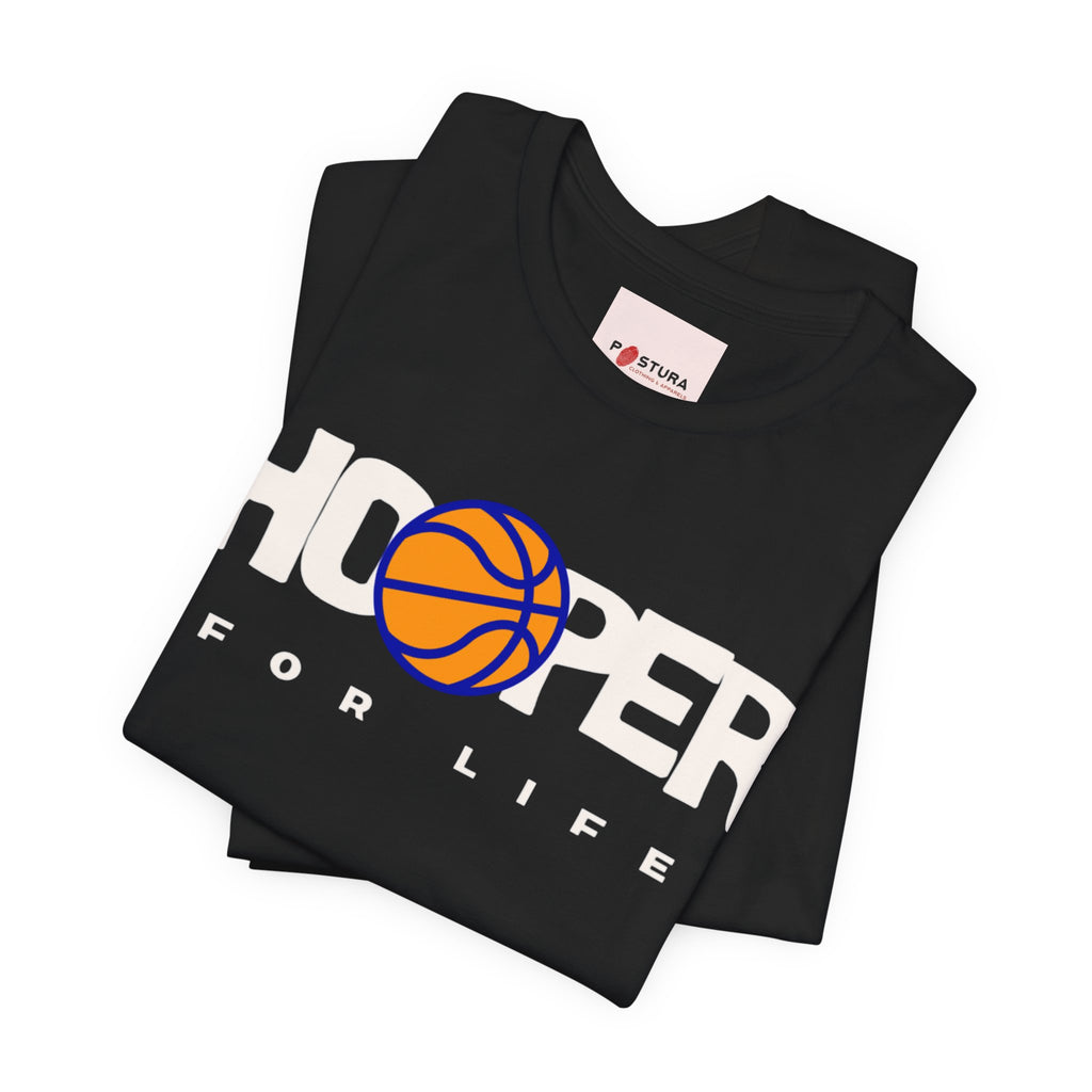 Hooper For Life Basketball T-Shirt — Basketball Player