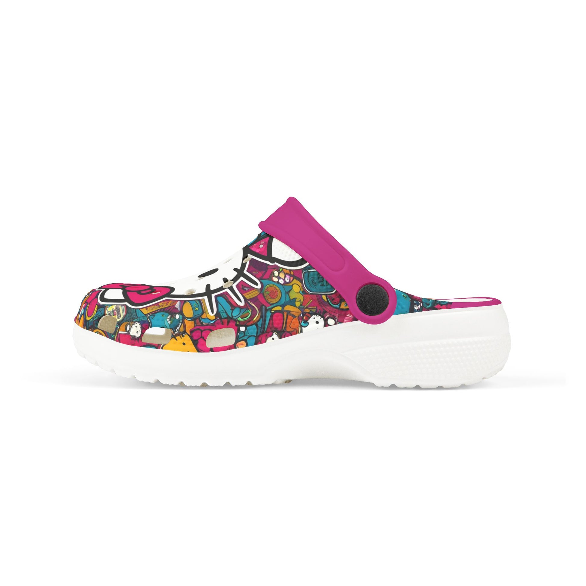 Hello Kitty Themed Kids Clogs -  Fun EVA Foam Shoes for Playtime