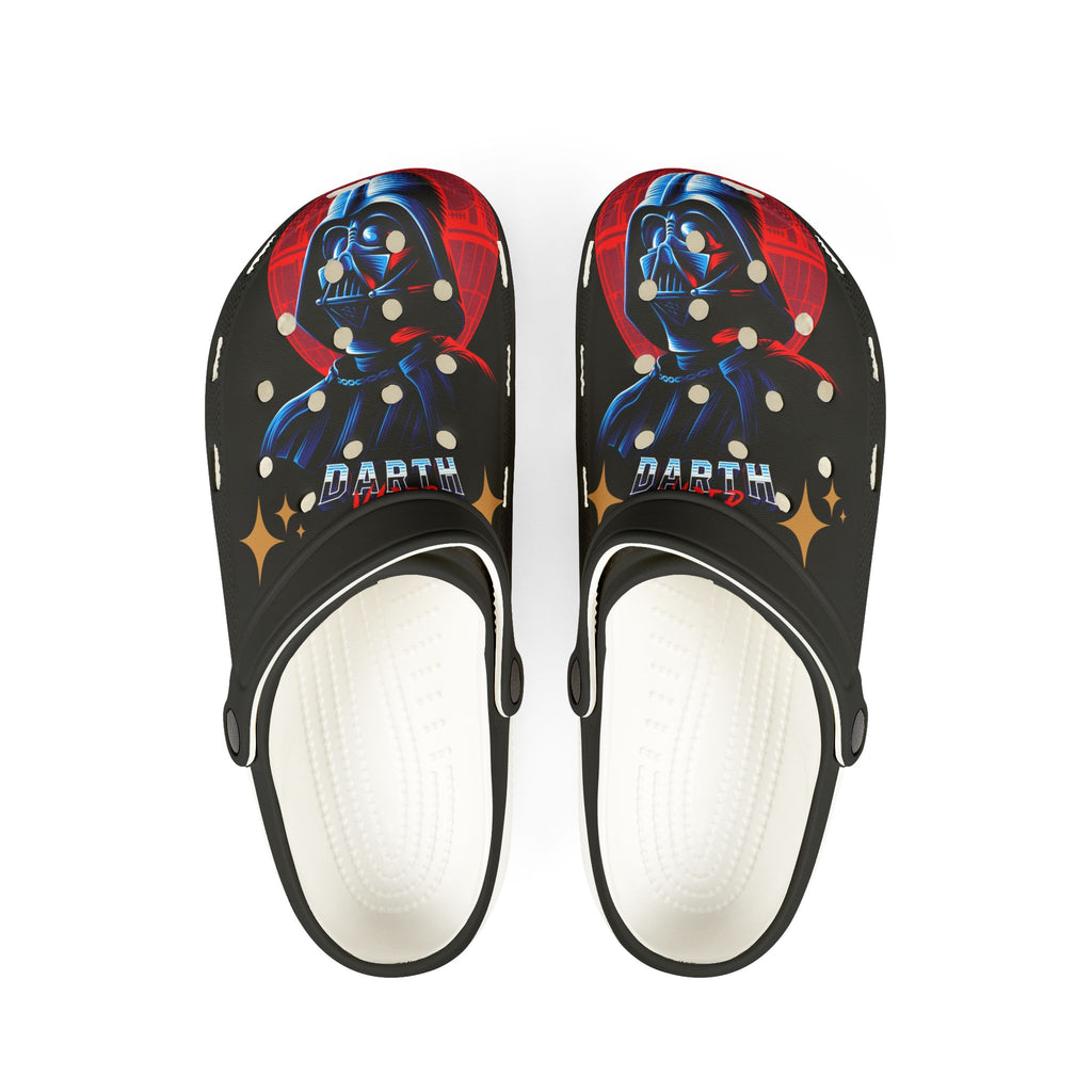 Dark Vader Themed EVA Foam Rubber Shoes for Healthcare Professionals