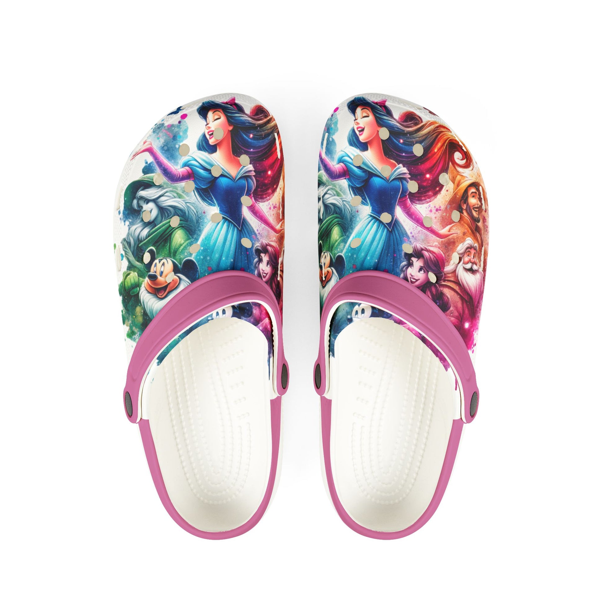 Cute Disney Themed EVA Foam Rubber Shoes for Healthcare Professionals