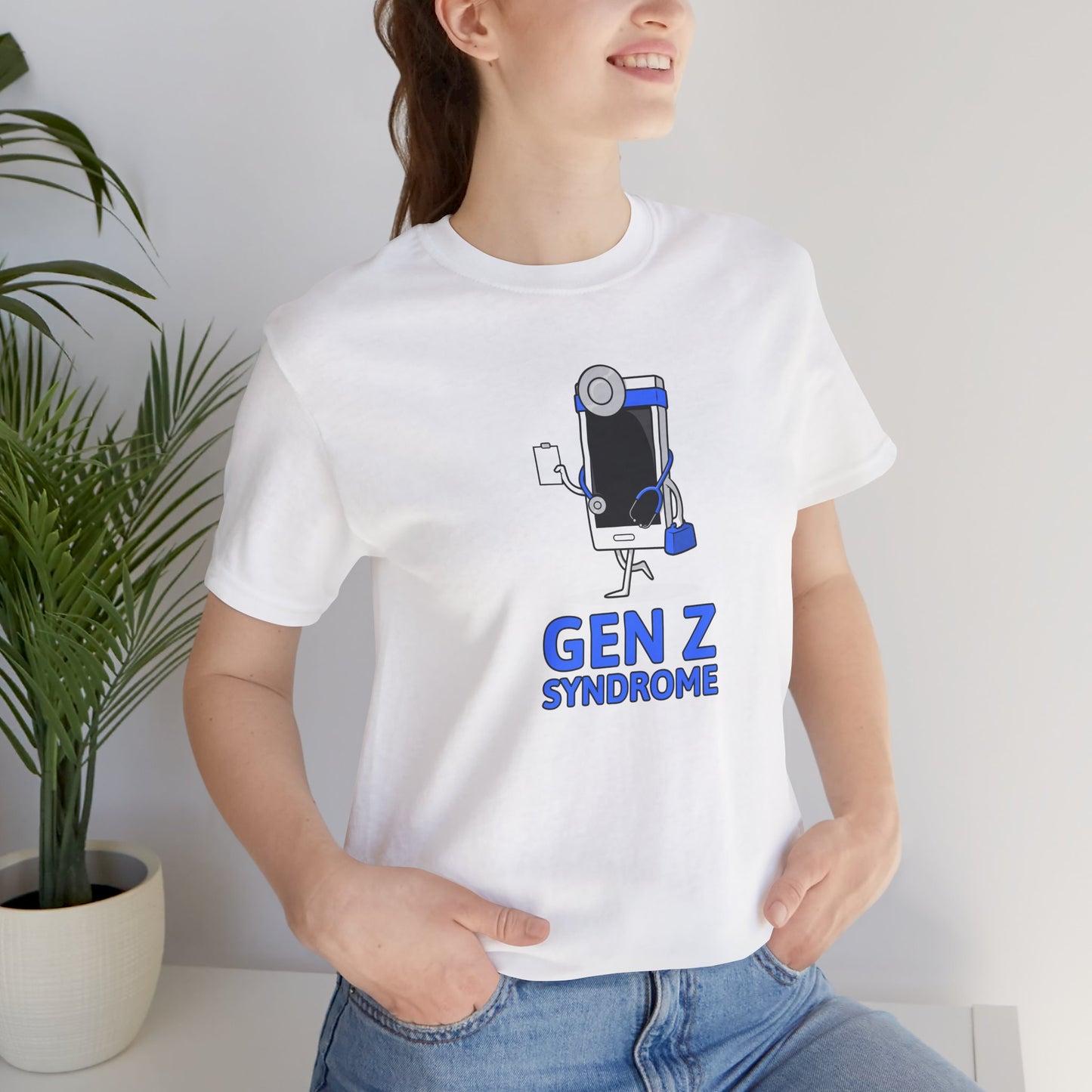 Gen Z Syndrome™ Tee - Funny Graphic T-Shirt Design for Gen Z