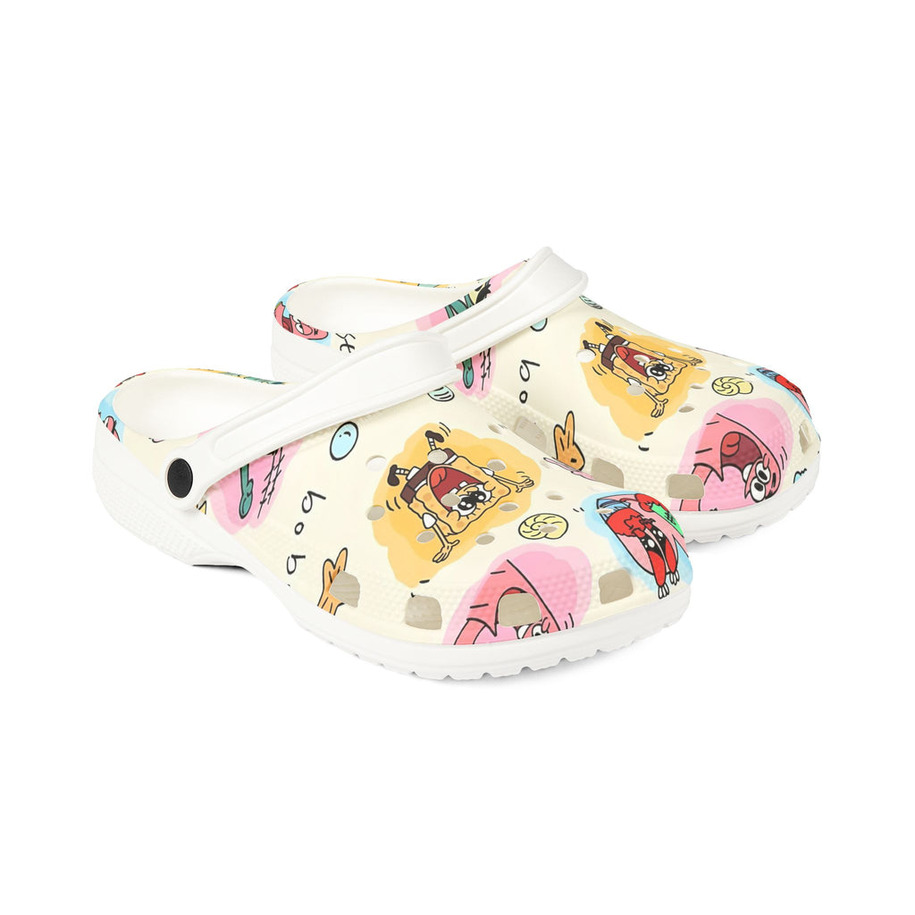 Sponge Bob Healthcare Themed EVA Foam Rubber Shoes for Healthcare Professionals
