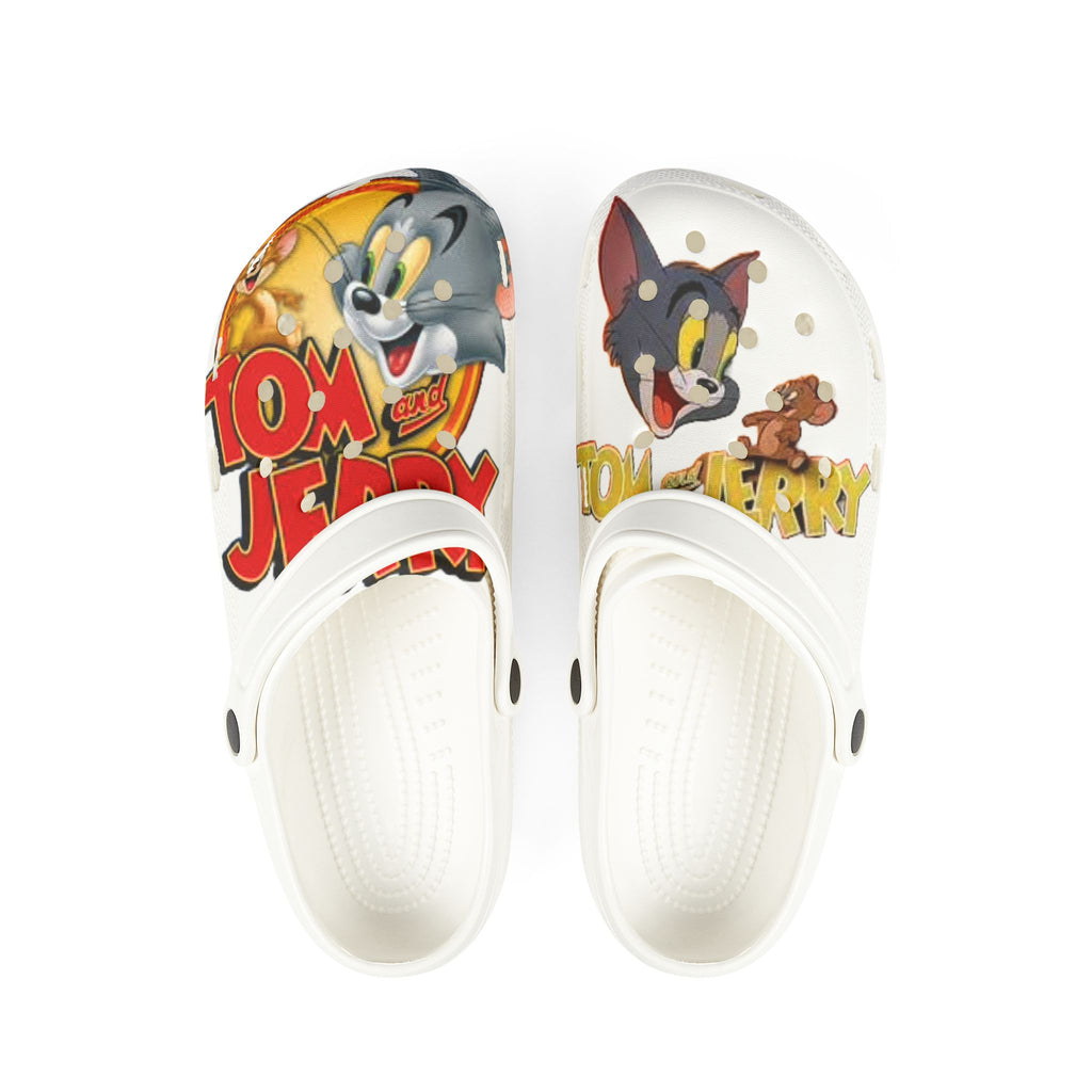 Cartoon Tom and Jerry Themed EVA Foam Rubber Shoes for Healthcare Professionals
