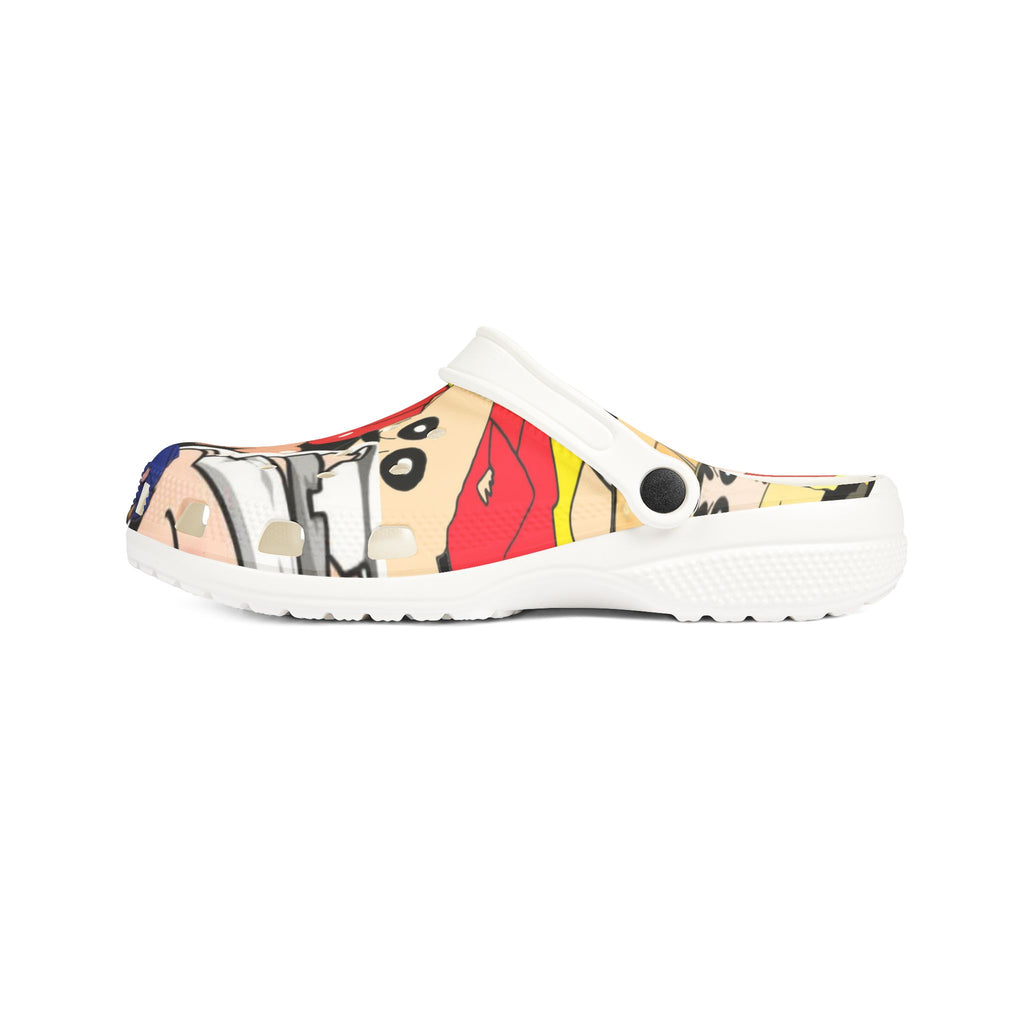 ShinChan Themed EVA Foam Rubber Shoes for Healthcare Professionals
