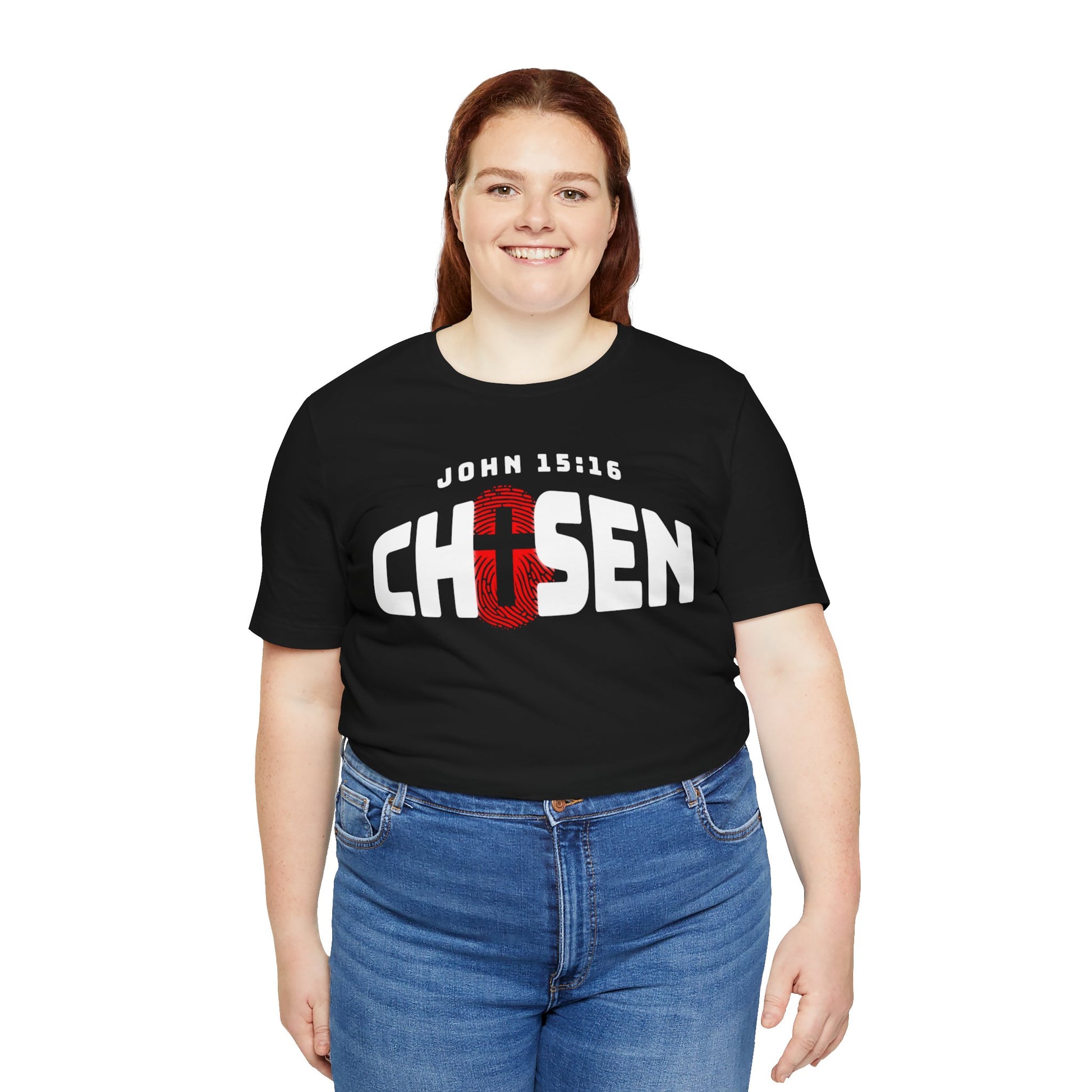 Chosen John 15:16 Christian Tee – Faith-Based Inspirational T-Shirt