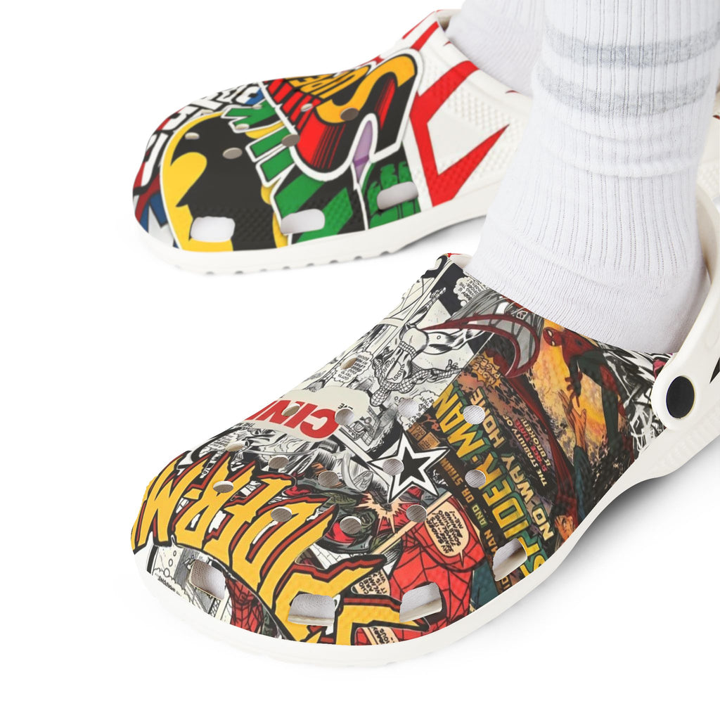 Marvel Themed EVA Foam Rubber Shoes for Healthcare Professionals