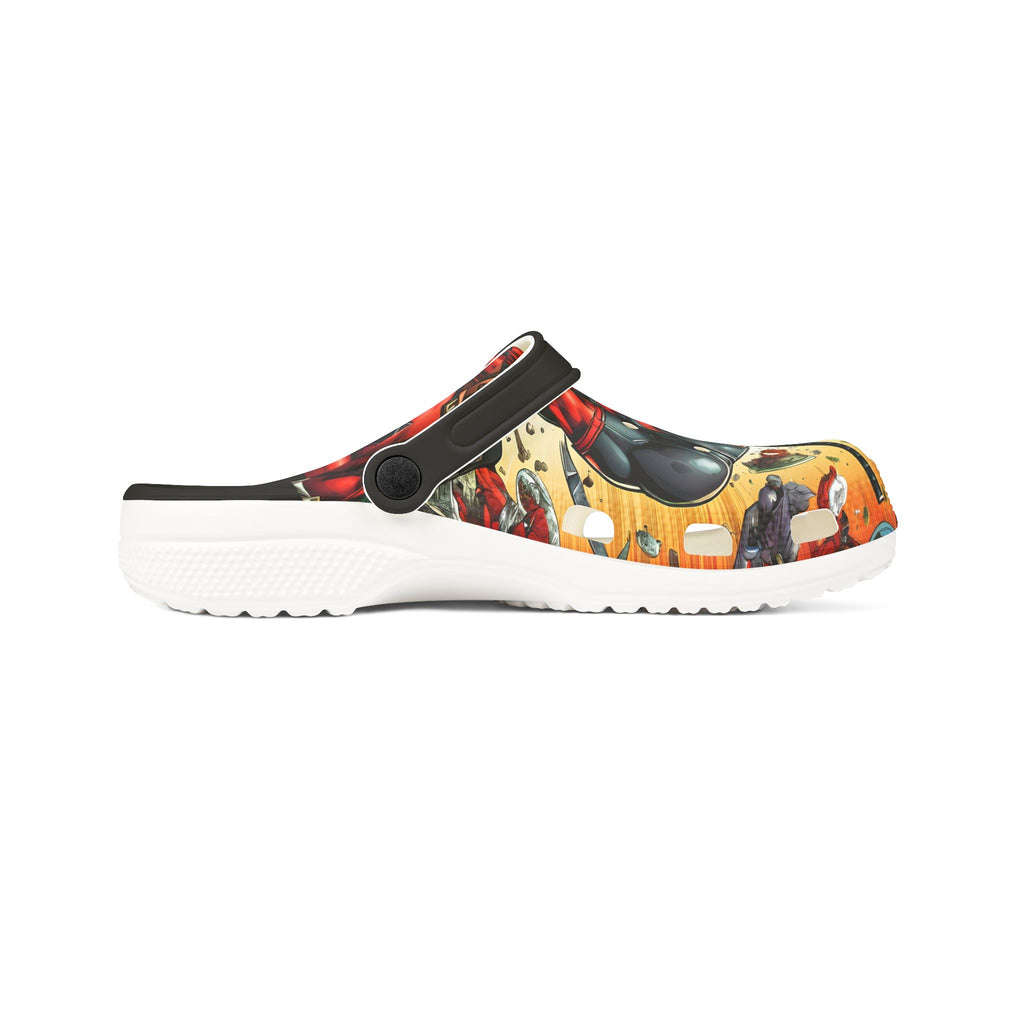Deadpool EVA Foam Clogs - Fun & Comfortable Shoes for Marvel Fans