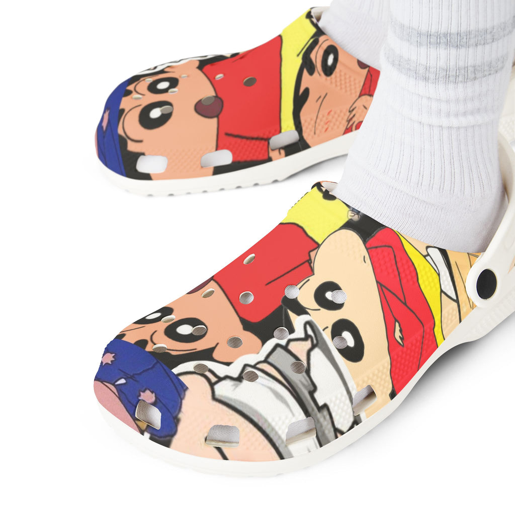 ShinChan Themed EVA Foam Rubber Shoes for Healthcare Professionals