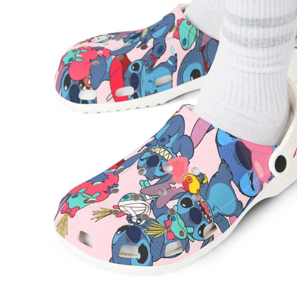 Stitch Themed EVA Foam Rubber Shoes for Healthcare Professionals