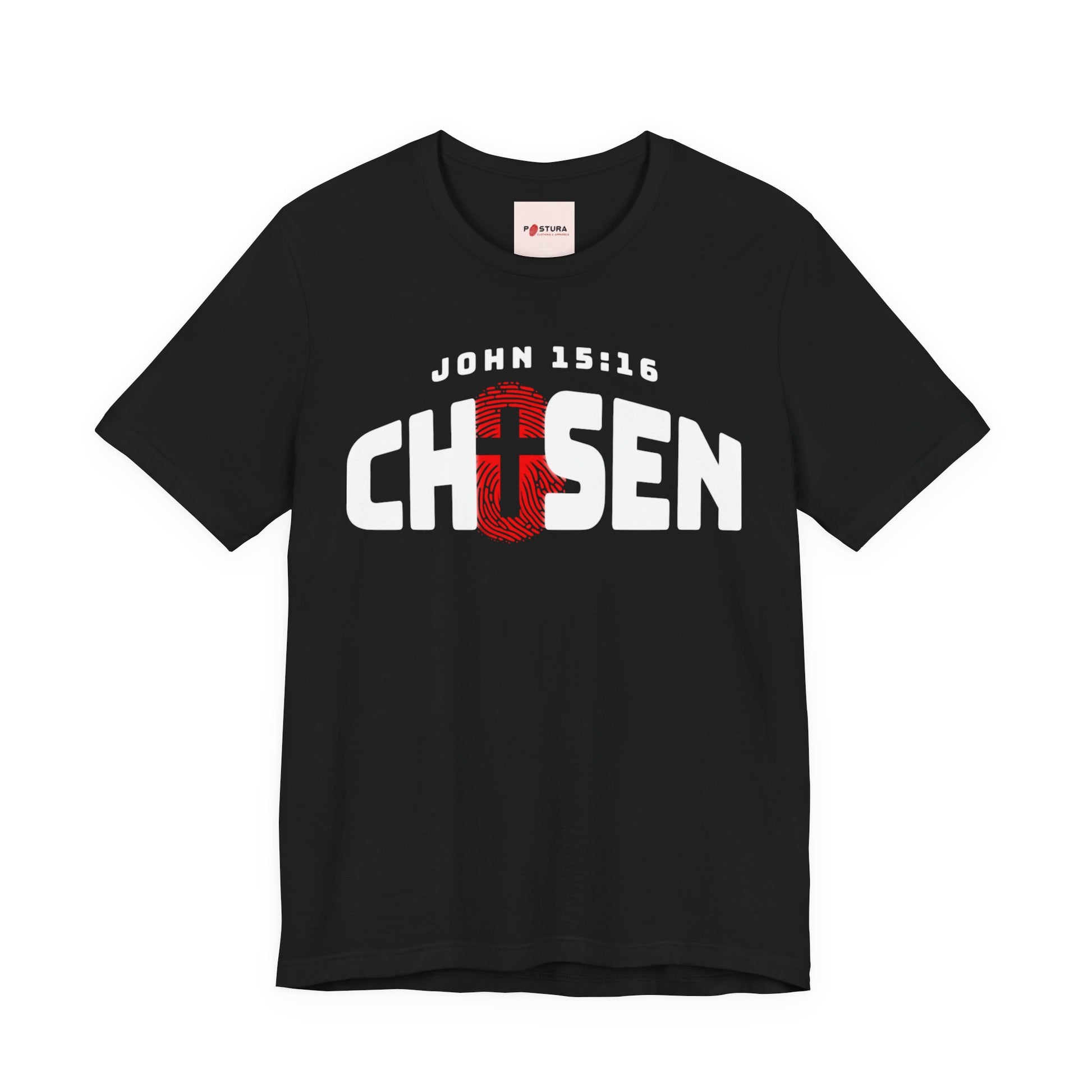 Chosen John 15:16 Christian Tee – Faith-Based Inspirational T-Shirt