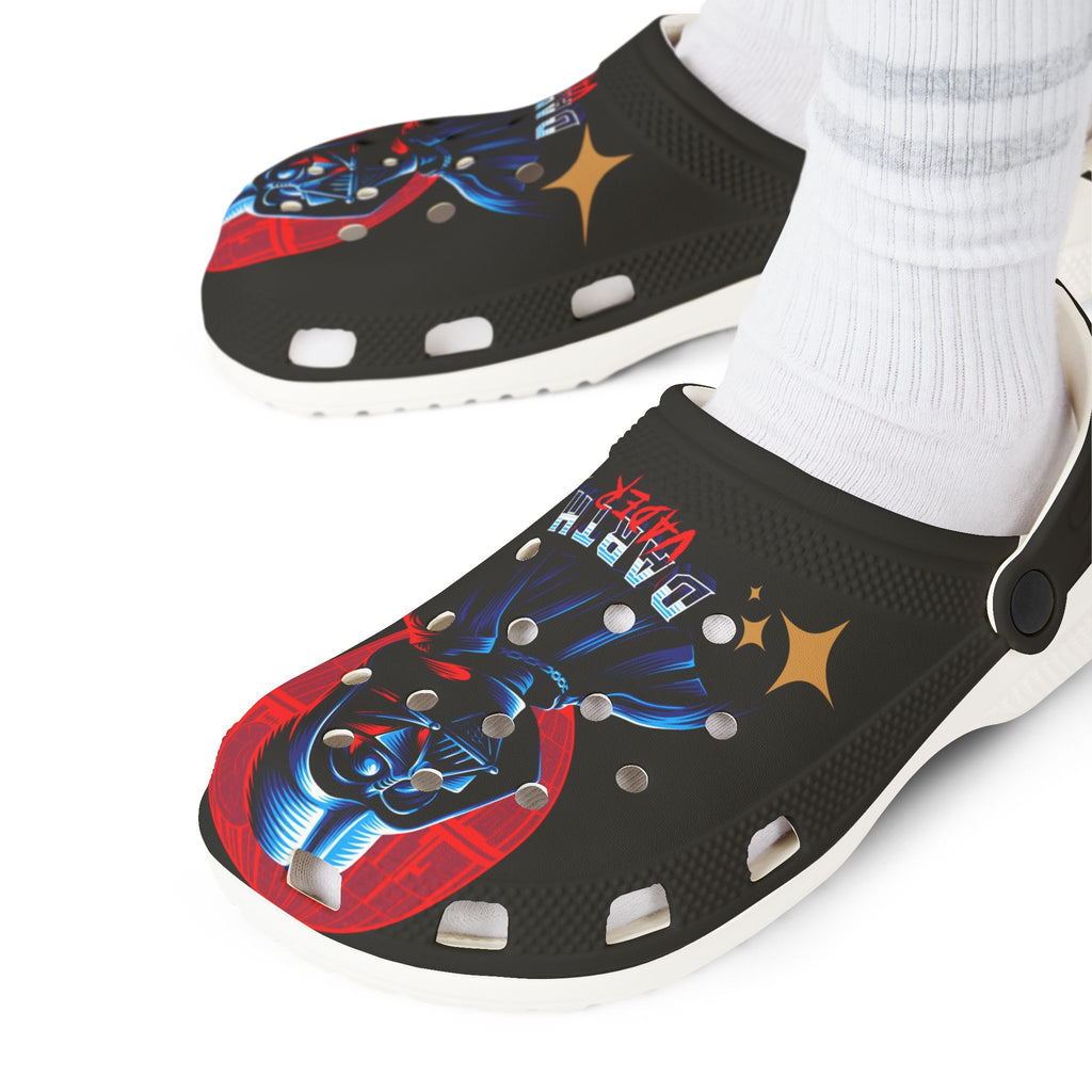 Dark Vader Themed EVA Foam Rubber Shoes for Healthcare Professionals