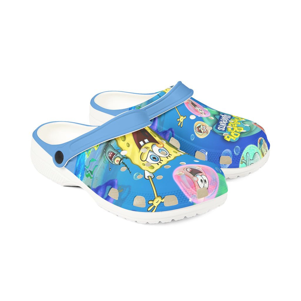 Sponge Bob Themed EVA Foam Rubber Shoes for Healthcare Professionals