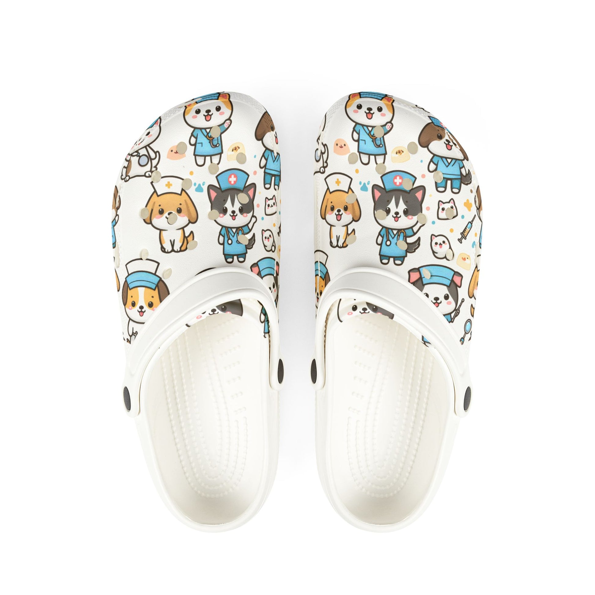 Cute Animal Print EVA Foam Shoes - Adorable Pet-Themed Footwear for Dog Lovers
