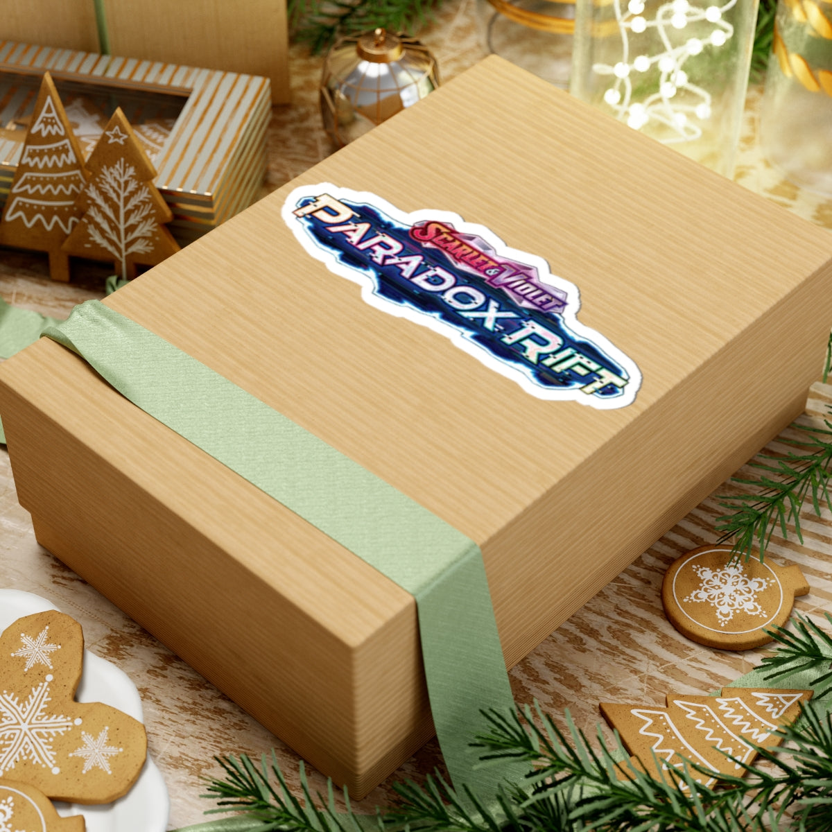 Paradox Rift Kiss-Cut Sticker — Scarlet & Violet Logo Decal