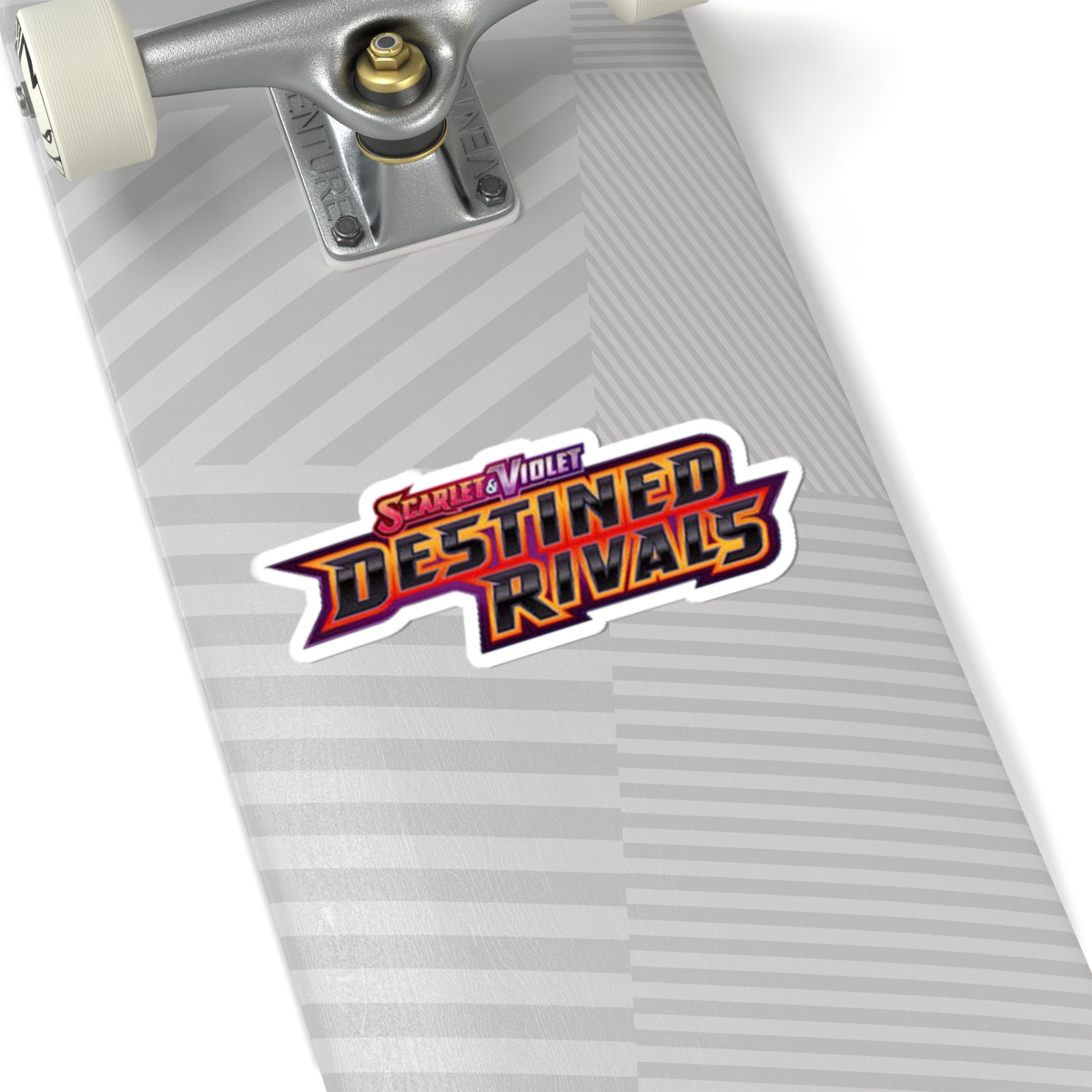 Destined Rivals Kiss-Cut Sticker — Scarlet & Violet Gaming Logo