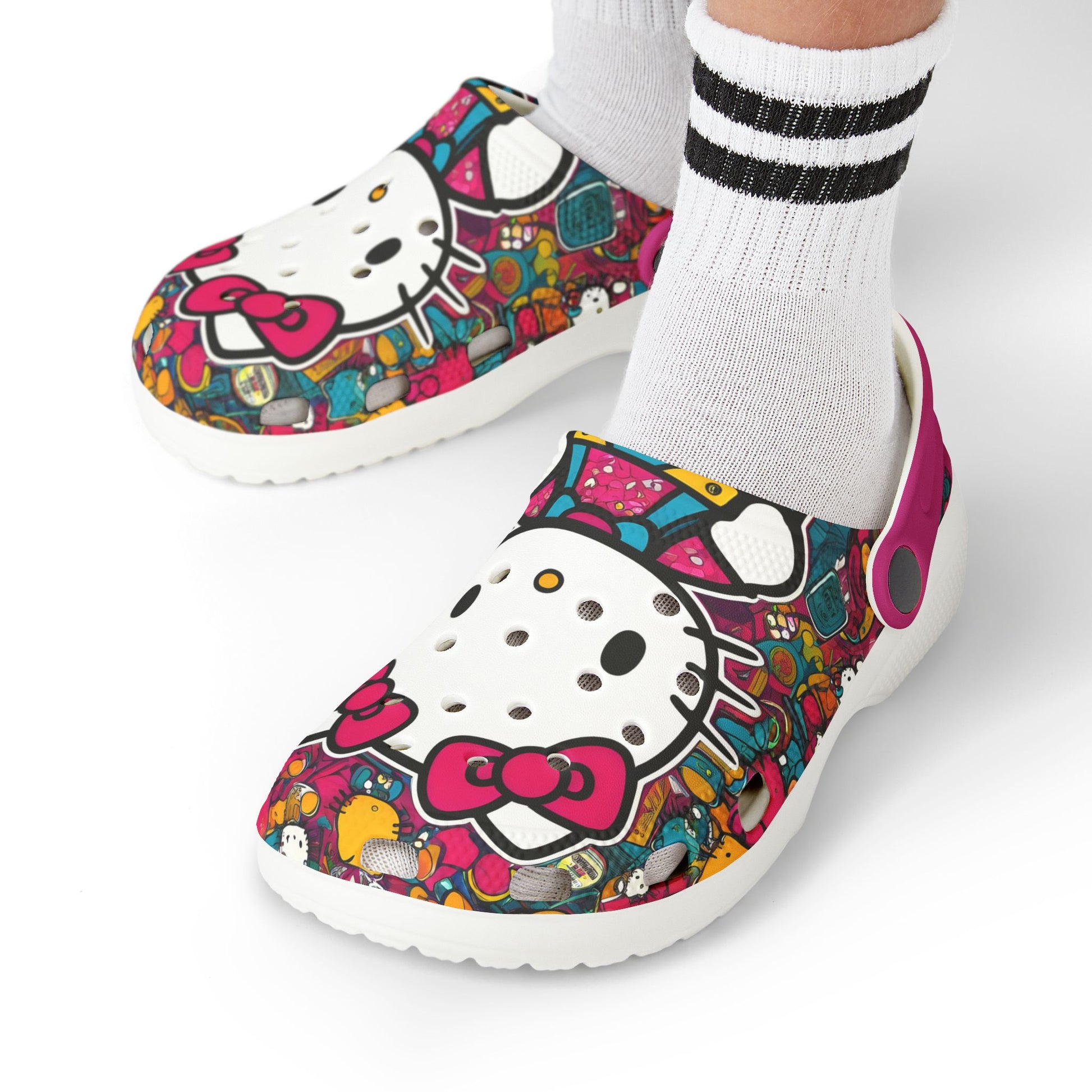 Hello Kitty Themed Kids Clogs -  Fun EVA Foam Shoes for Playtime