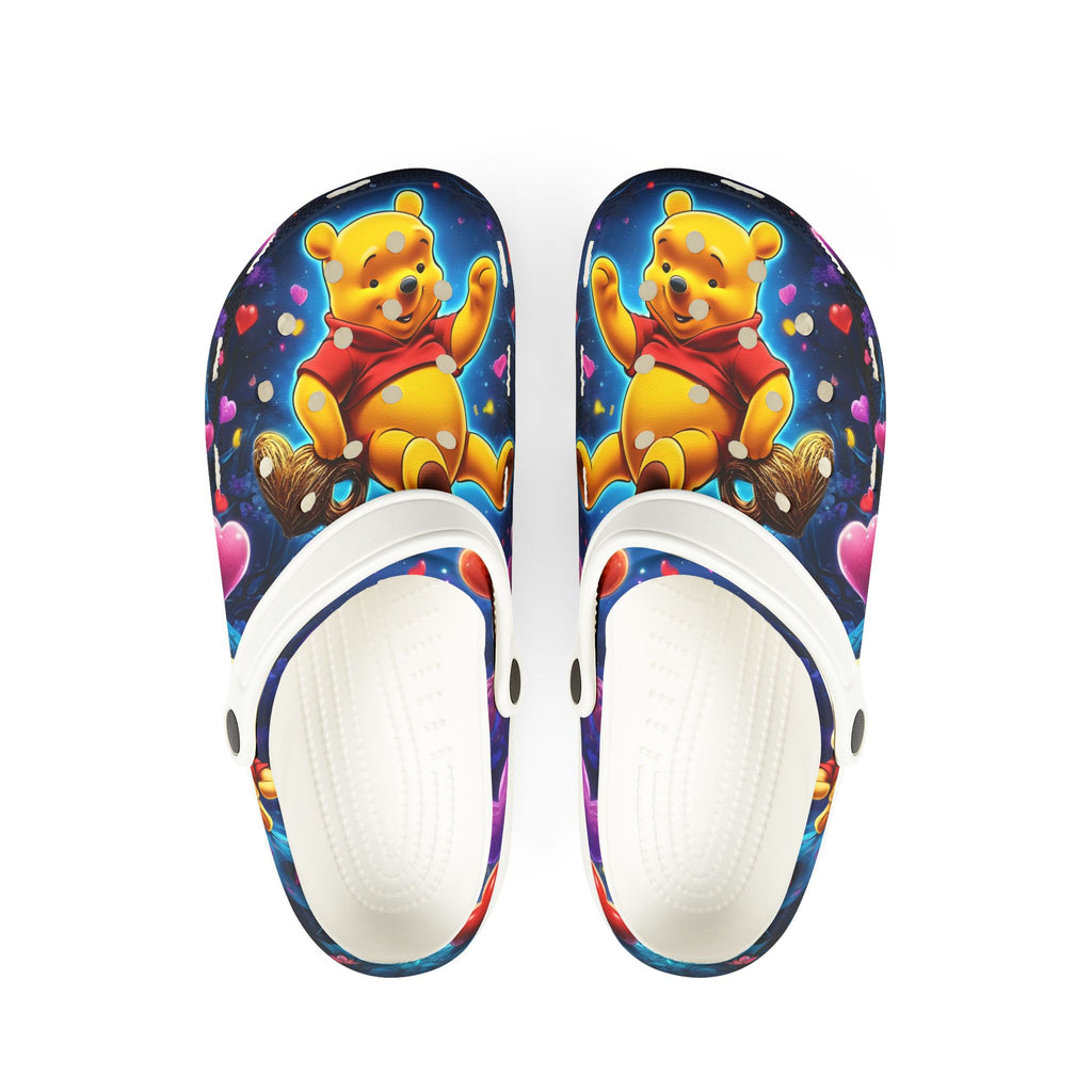 Winnie the Pooh Themed EVA Foam Rubber Shoes for Healthcare Professionals