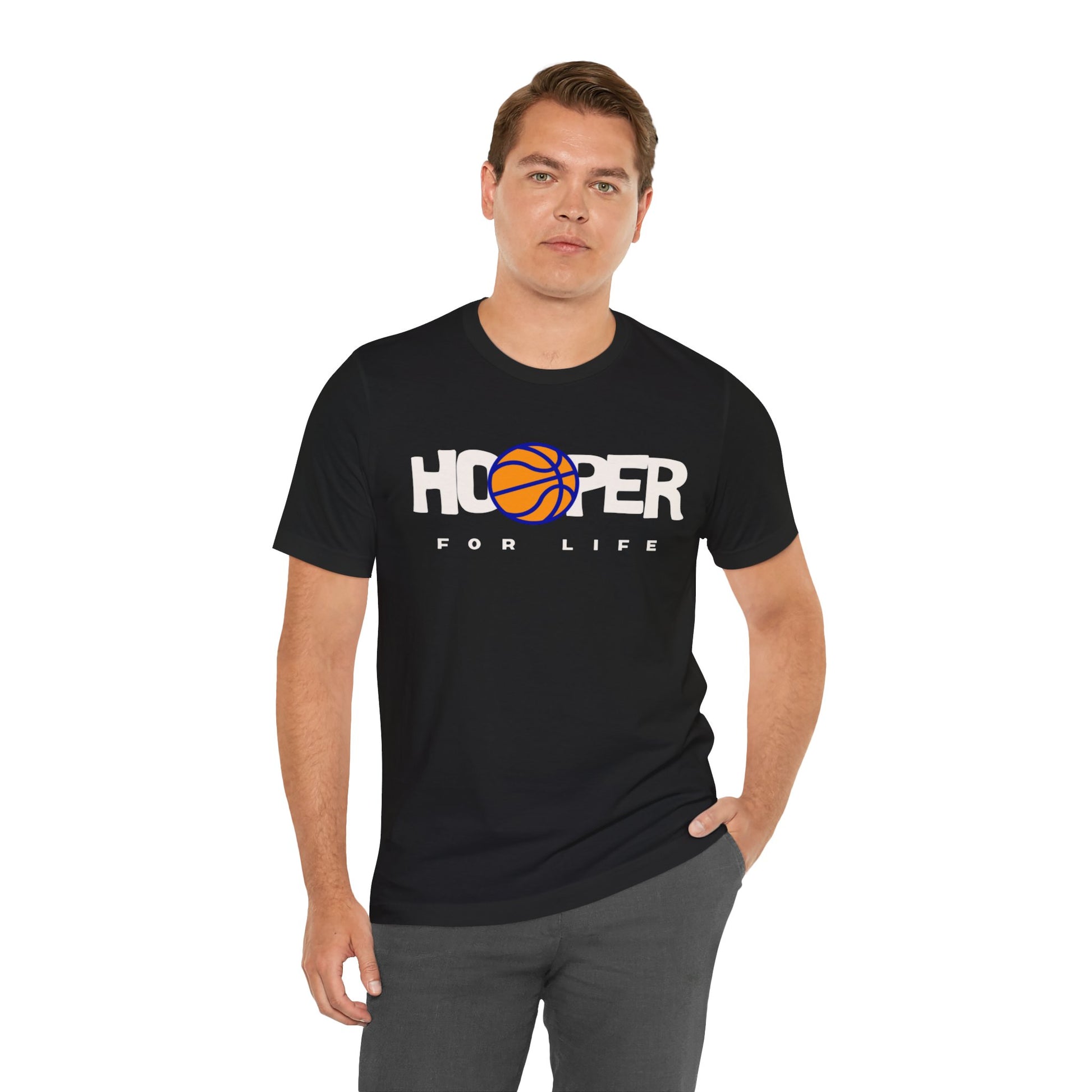 Hooper For Life Basketball T-Shirt — Basketball Player