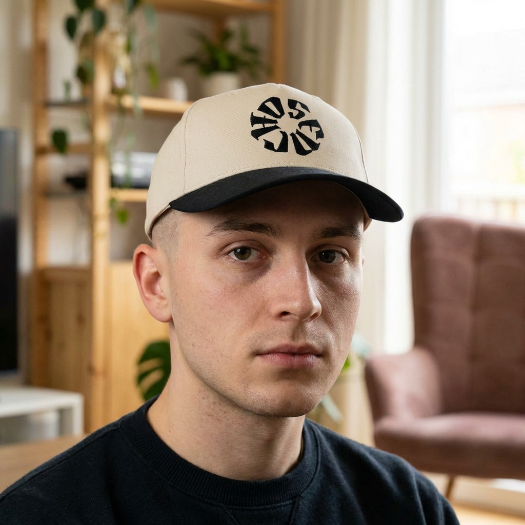 Baseball Cap — Vintage Circular Logo Dad Hat