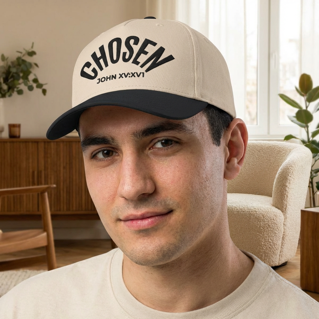 CHOSEN — Embroidered 'CHOSEN' Baseball Hat