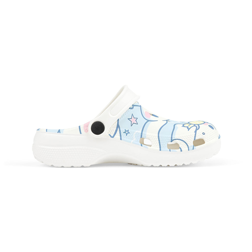 Cinnamon Roll Themed Kids Clogs -  Fun EVA Foam Shoes for Playtime
