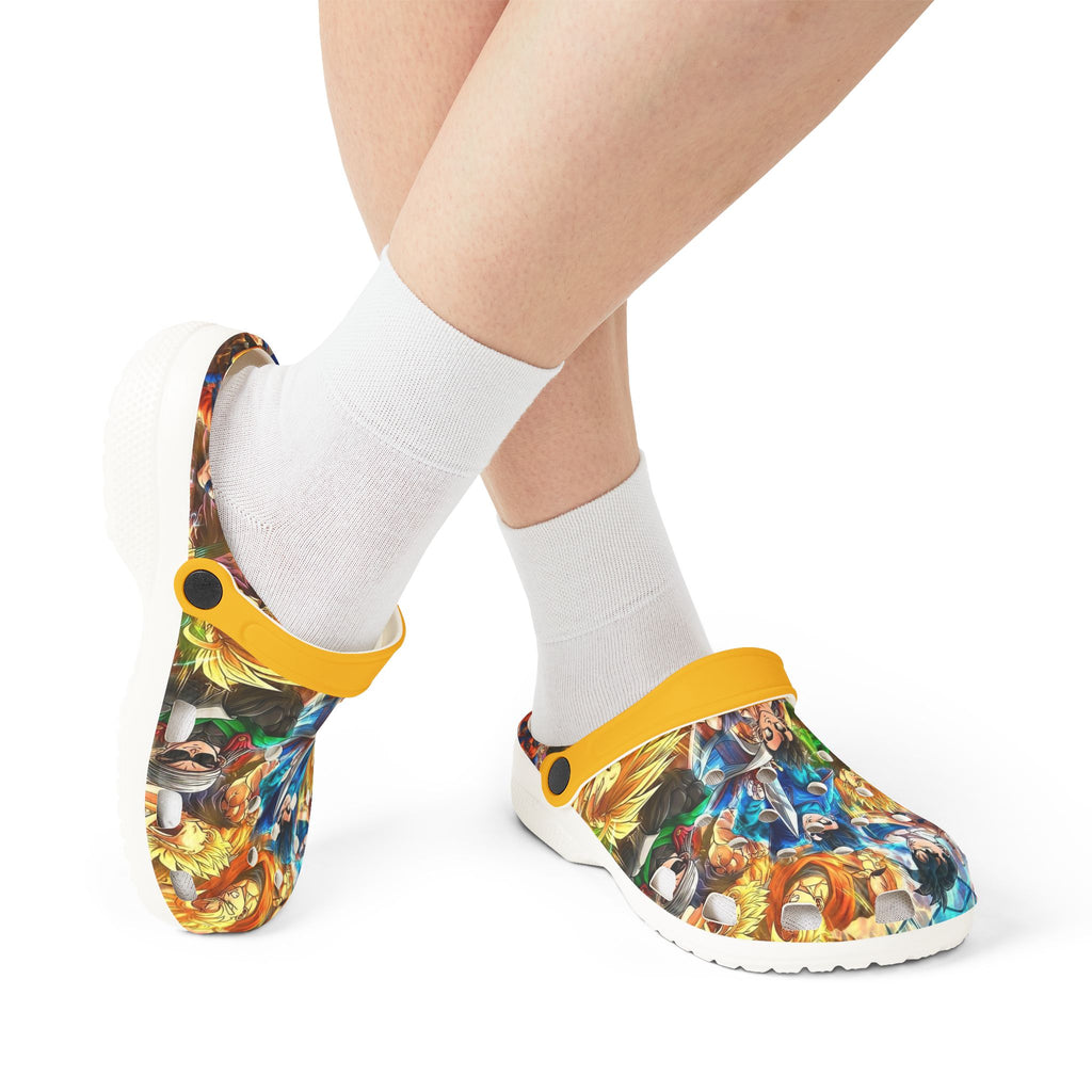 DragonballZ  Themed EVA Foam Rubber Shoes for Healthcare Professionals
