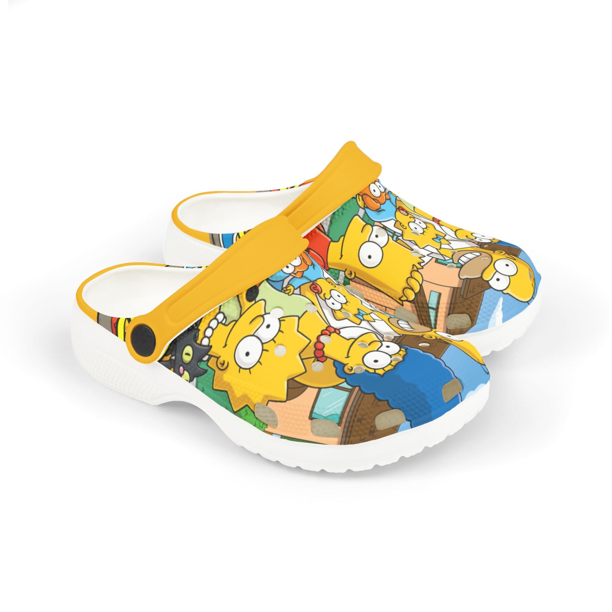 Simpsons Themed Kids Clogs -  Fun EVA Foam Shoes for Playtime