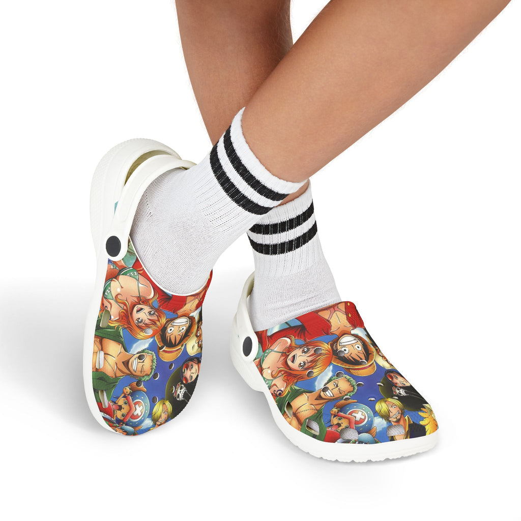 One Piece Kids Clogs - Fun EVA Foam Shoes for Playtime