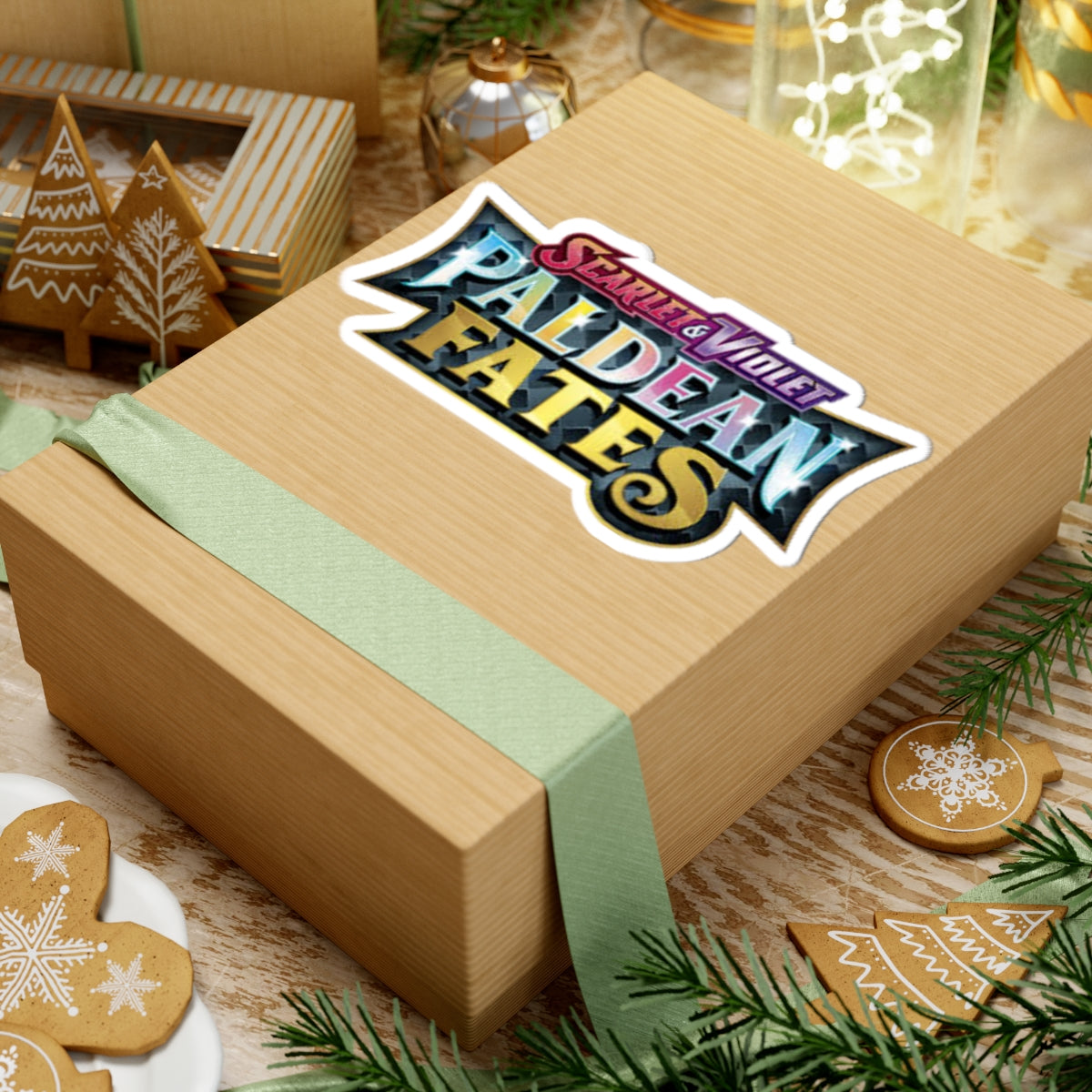 Paldean Fates Logo Kiss-Cut Sticker