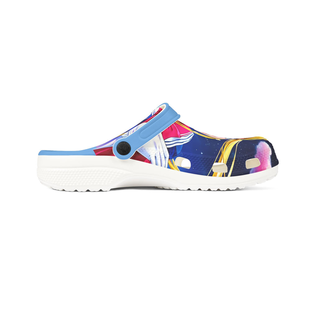 Sailor Moon EVA Foam Clogs - Cute Graphic Clogs for Anime Lovers