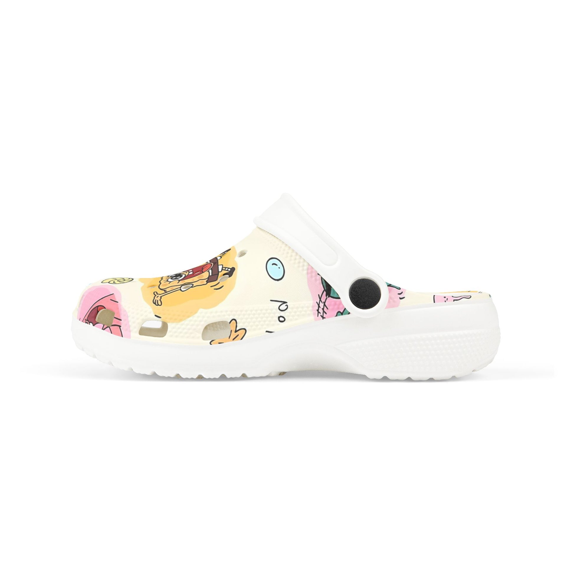 Spongebob Themed Kids Clogs -  Fun EVA Foam Shoes for Playtime