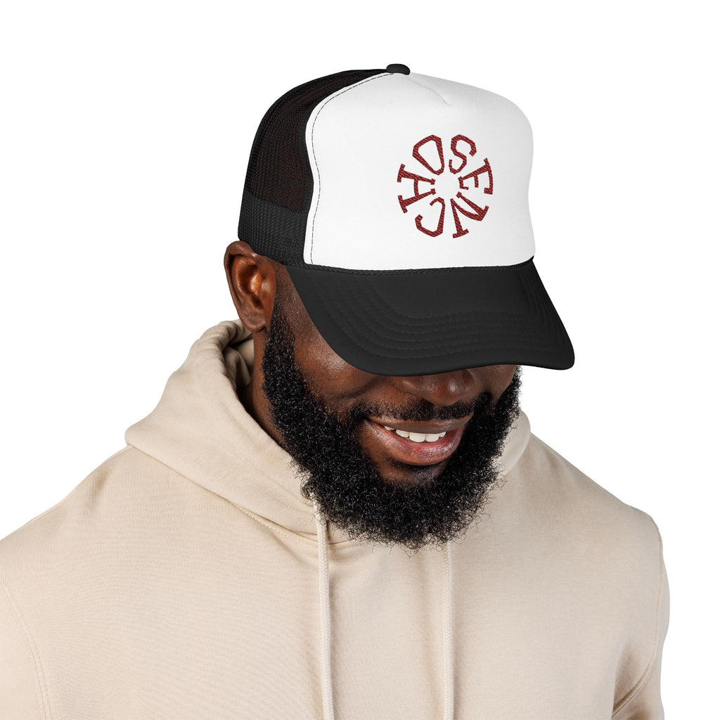 Chosen John 15:16 Trucker Hat — Christian Foam Mesh Cap
