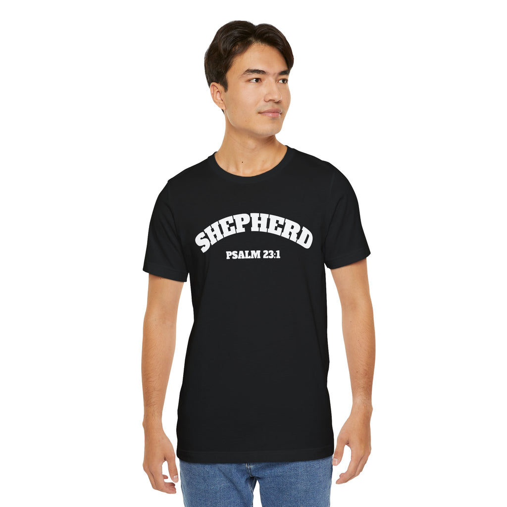 Shepherd Psalm 23:1 Tee — Christian Faith Graphic T-Shirt