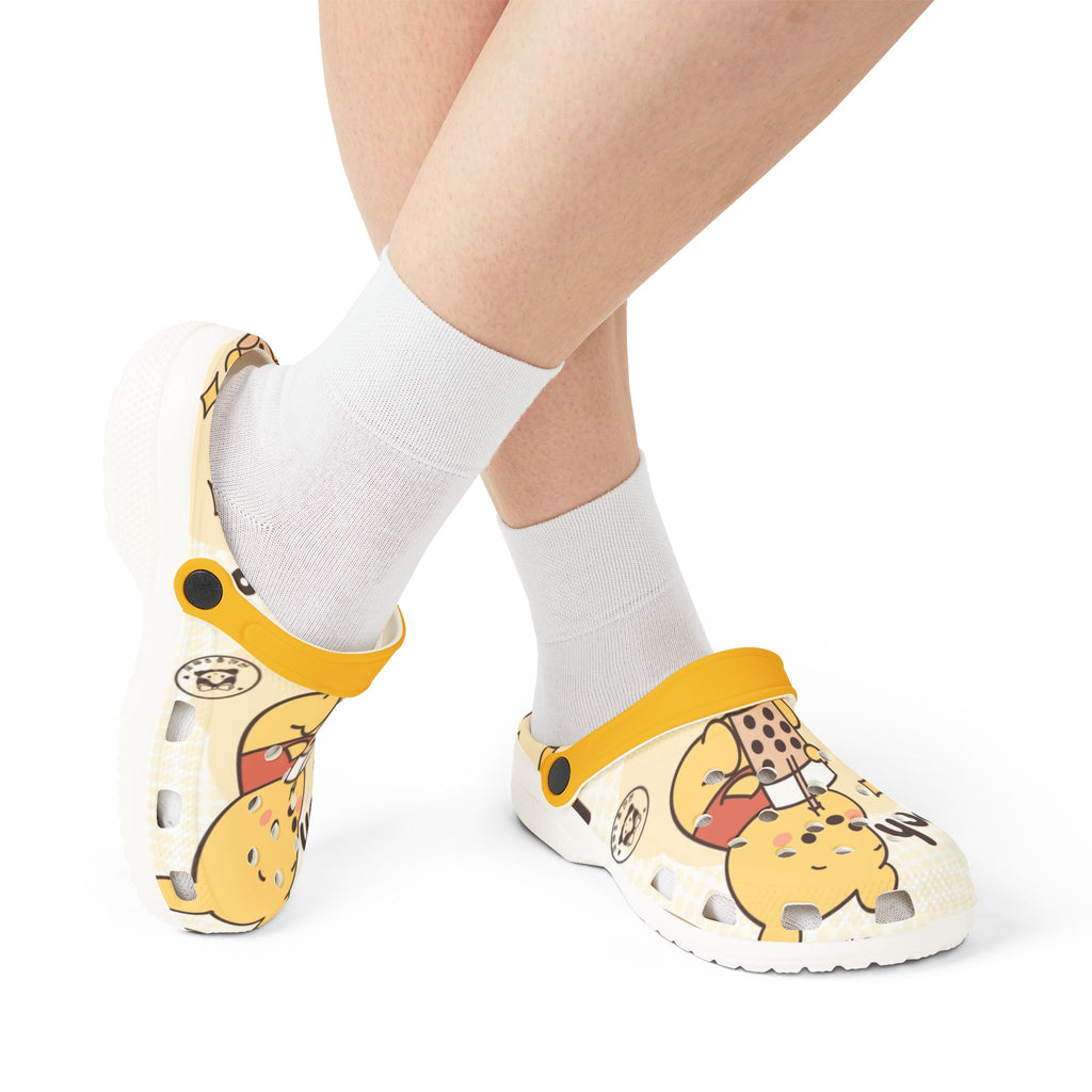 Pooh Themed EVA Foam Rubber Shoes for Healthcare Professionals