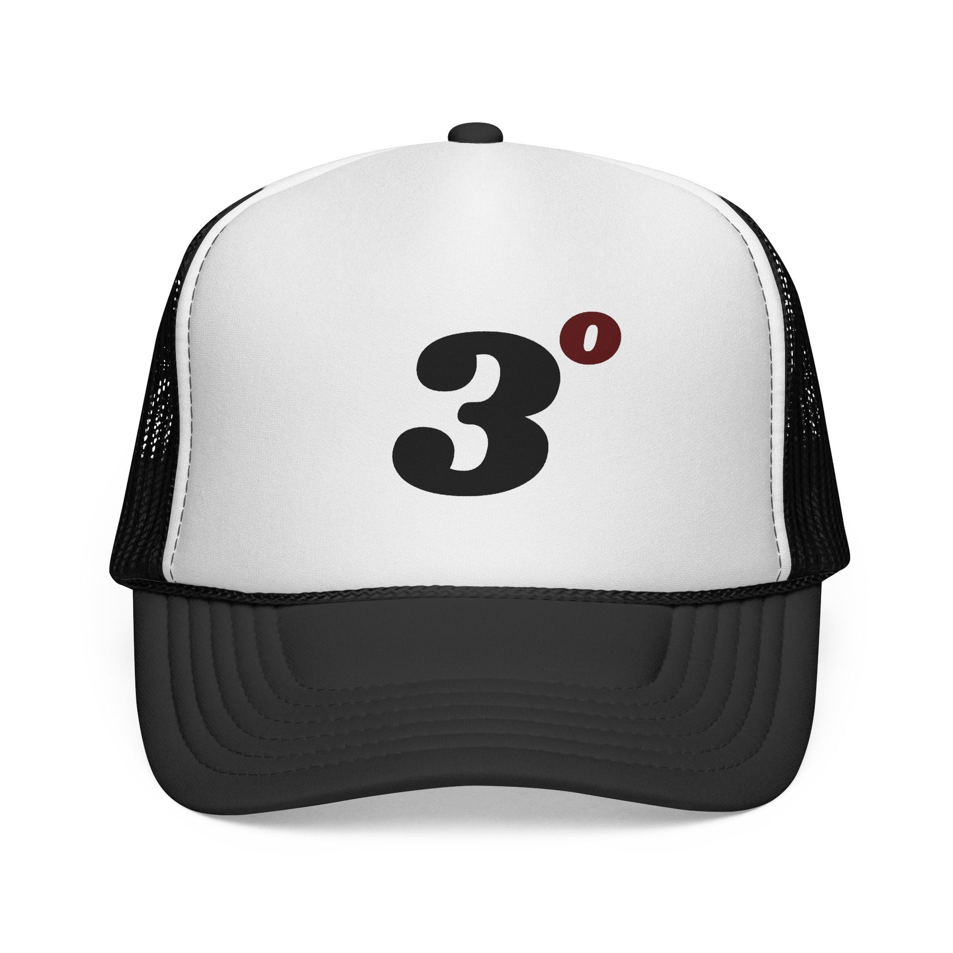 3 Trucker Hat — Minimal Retro Degree Cap