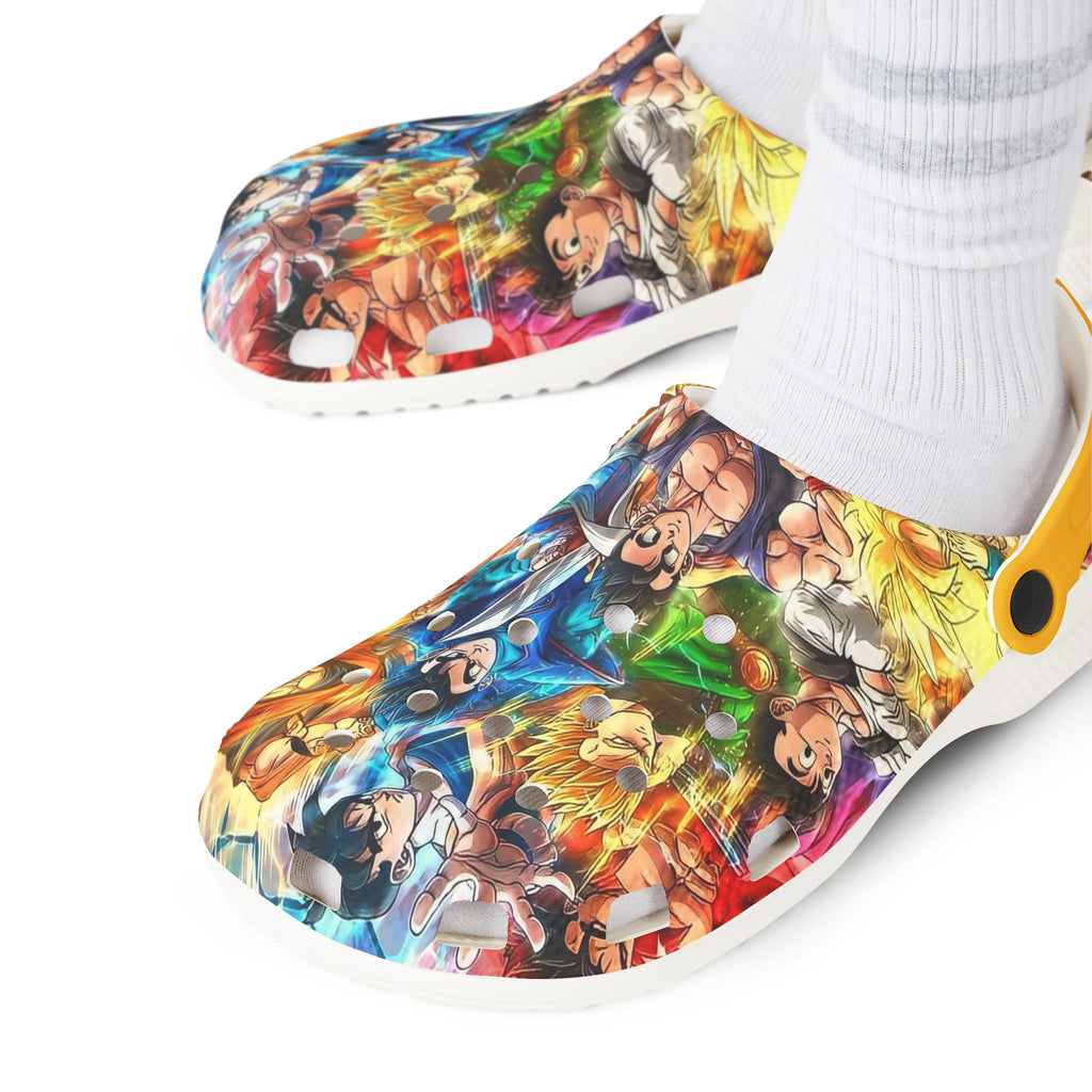 DragonballZ  Themed EVA Foam Rubber Shoes for Healthcare Professionals