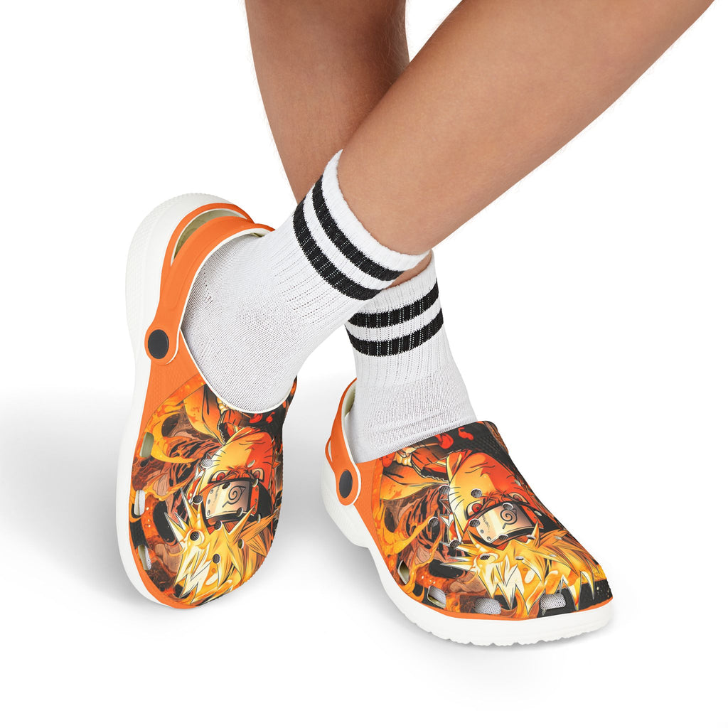 Naruto Themed Kids Clogs -  Fun EVA Foam Shoes for Playtime