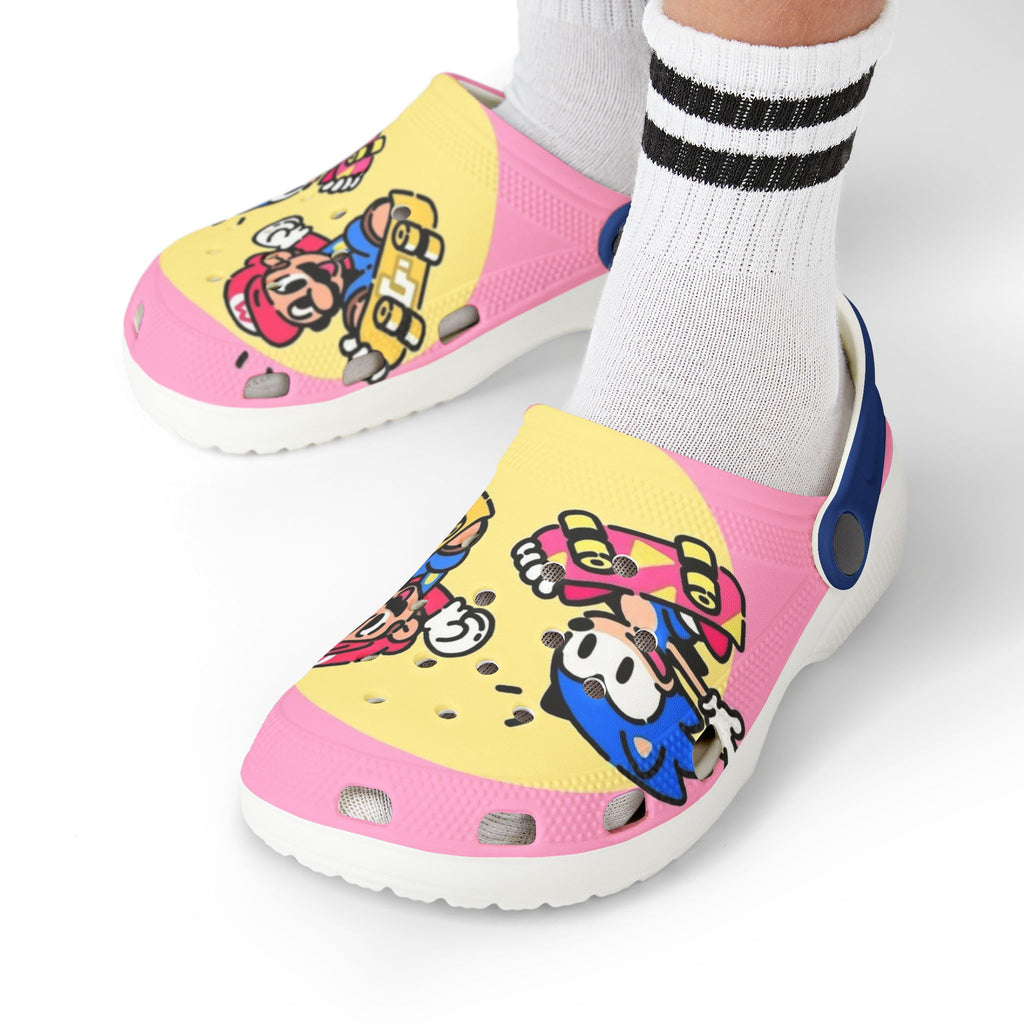 Sonic Themed Kids Clogs -  Fun EVA Foam Shoes for Playtime