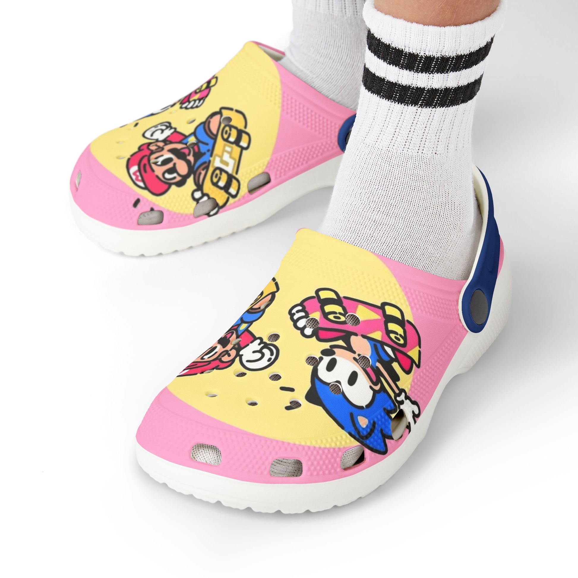 Sonic Themed Kids Clogs -  Fun EVA Foam Shoes for Playtime