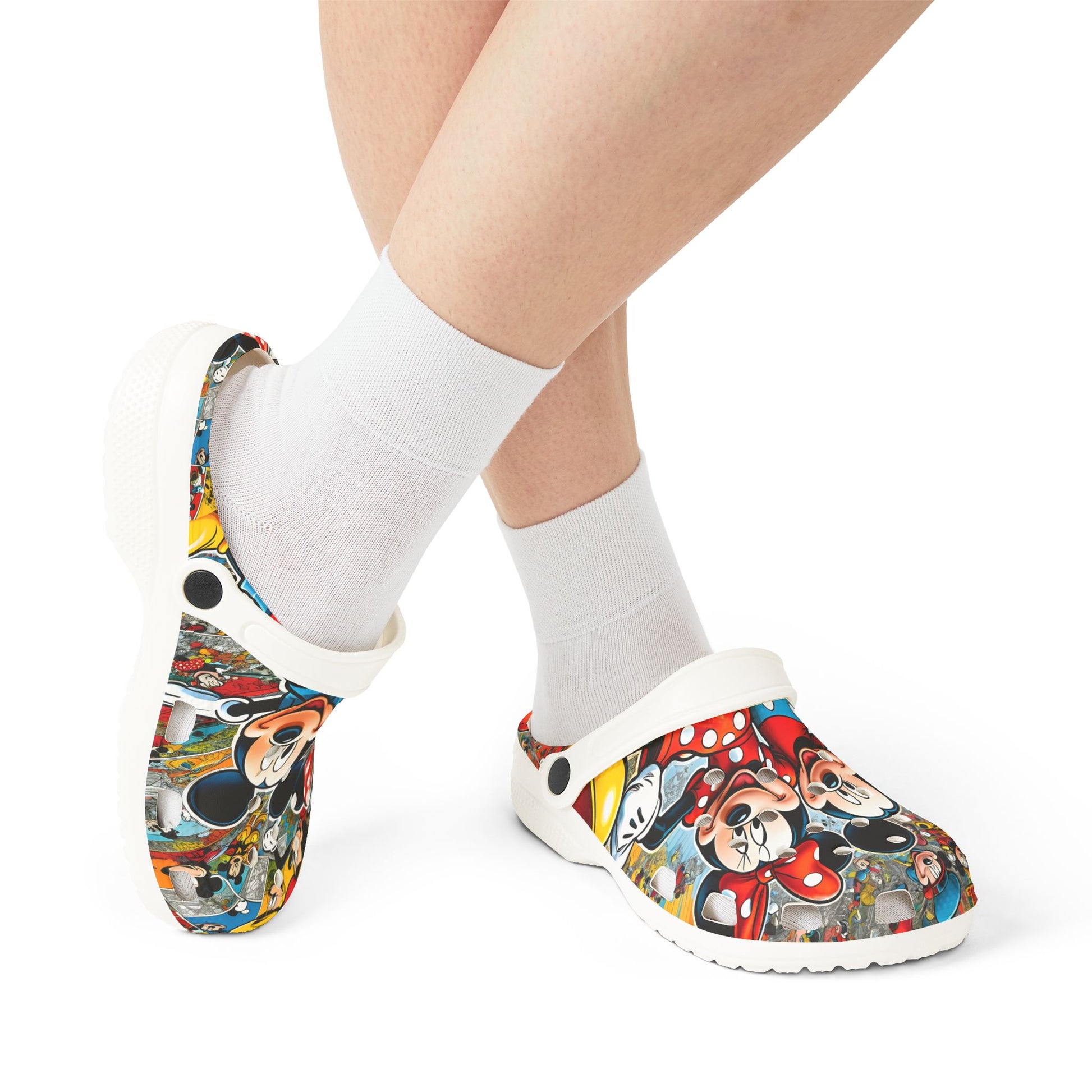 Disney Mickey & Minnie Themed EVA Foam Rubber Shoes for Healthcare Professionals