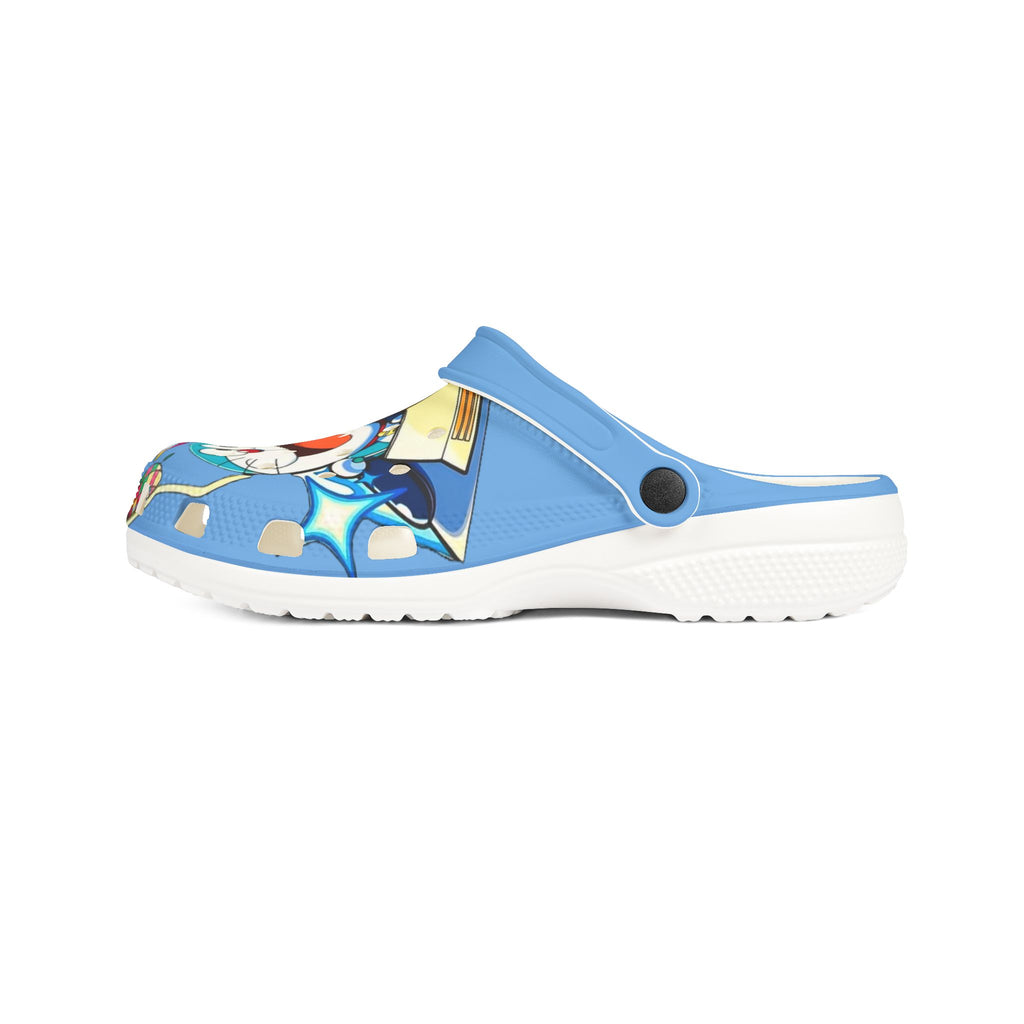 Doraemon Themed EVA Foam Rubber Shoes for Healthcare Professionals