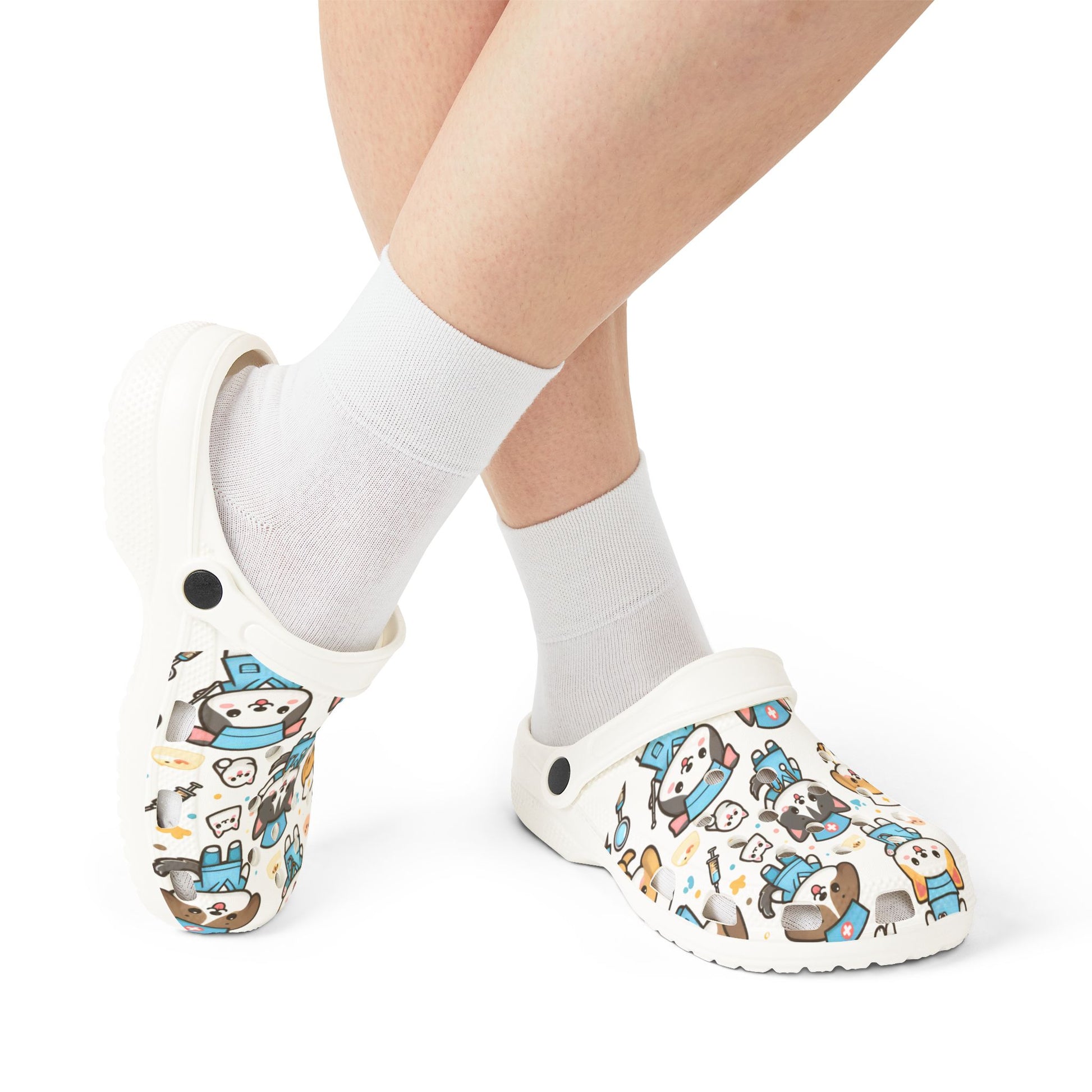 Cute Animal Print EVA Foam Shoes - Adorable Pet-Themed Footwear for Dog Lovers