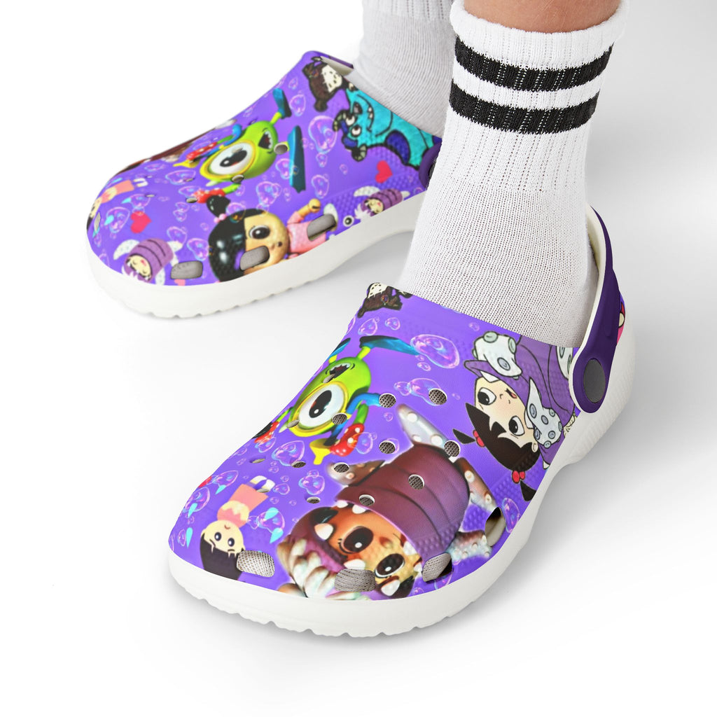 Bhoo Monster Inc. Themed Kids Clogs -  Fun EVA Foam Shoes for Playtime