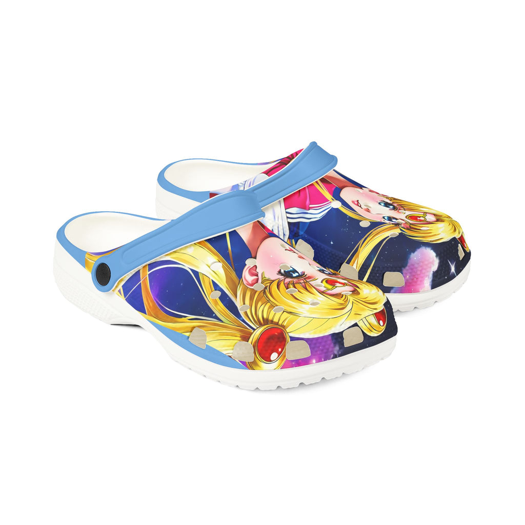 Sailor Moon EVA Foam Clogs - Cute Graphic Clogs for Anime Lovers