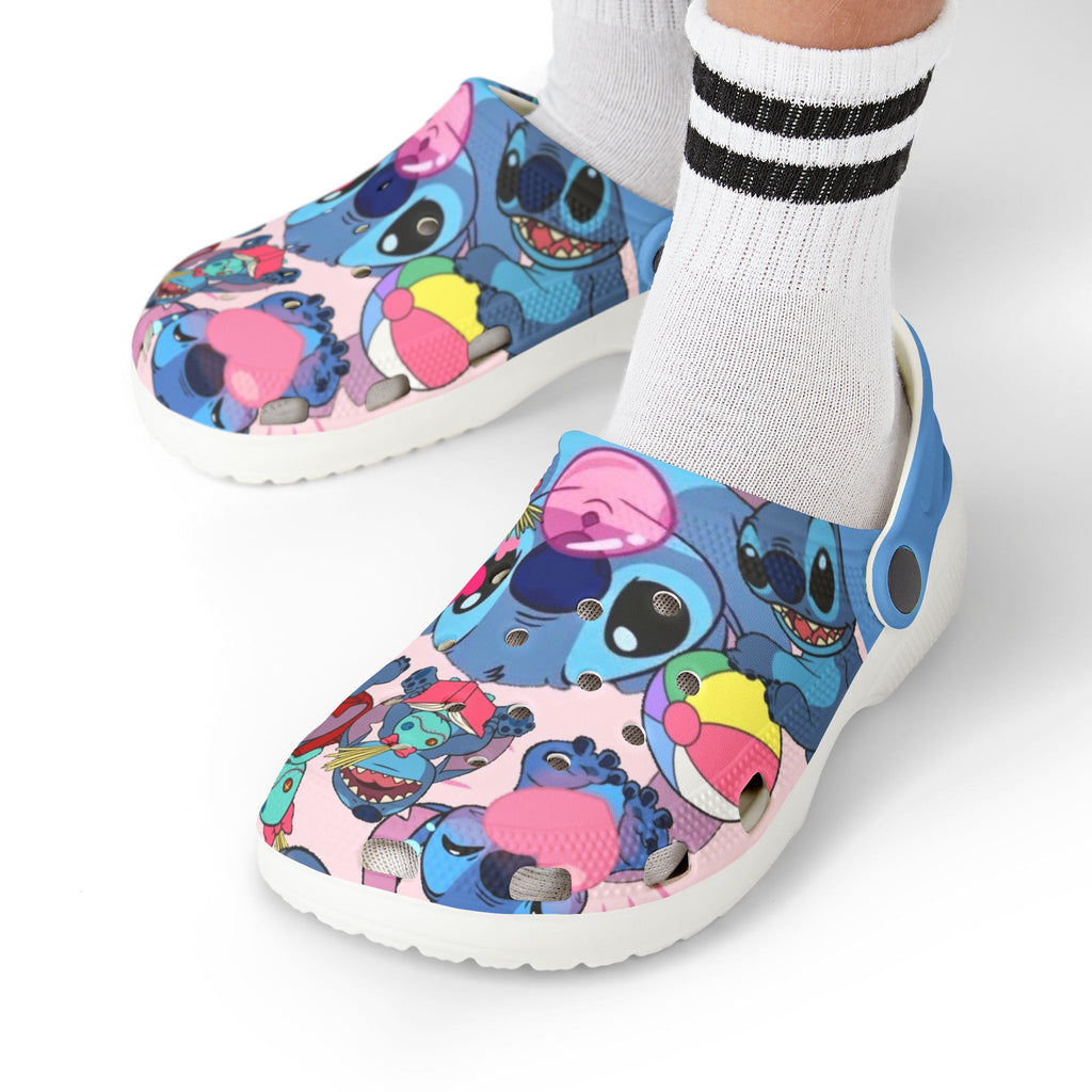 Stitch Themed Kids Clogs -  Fun EVA Foam Shoes for Playtime