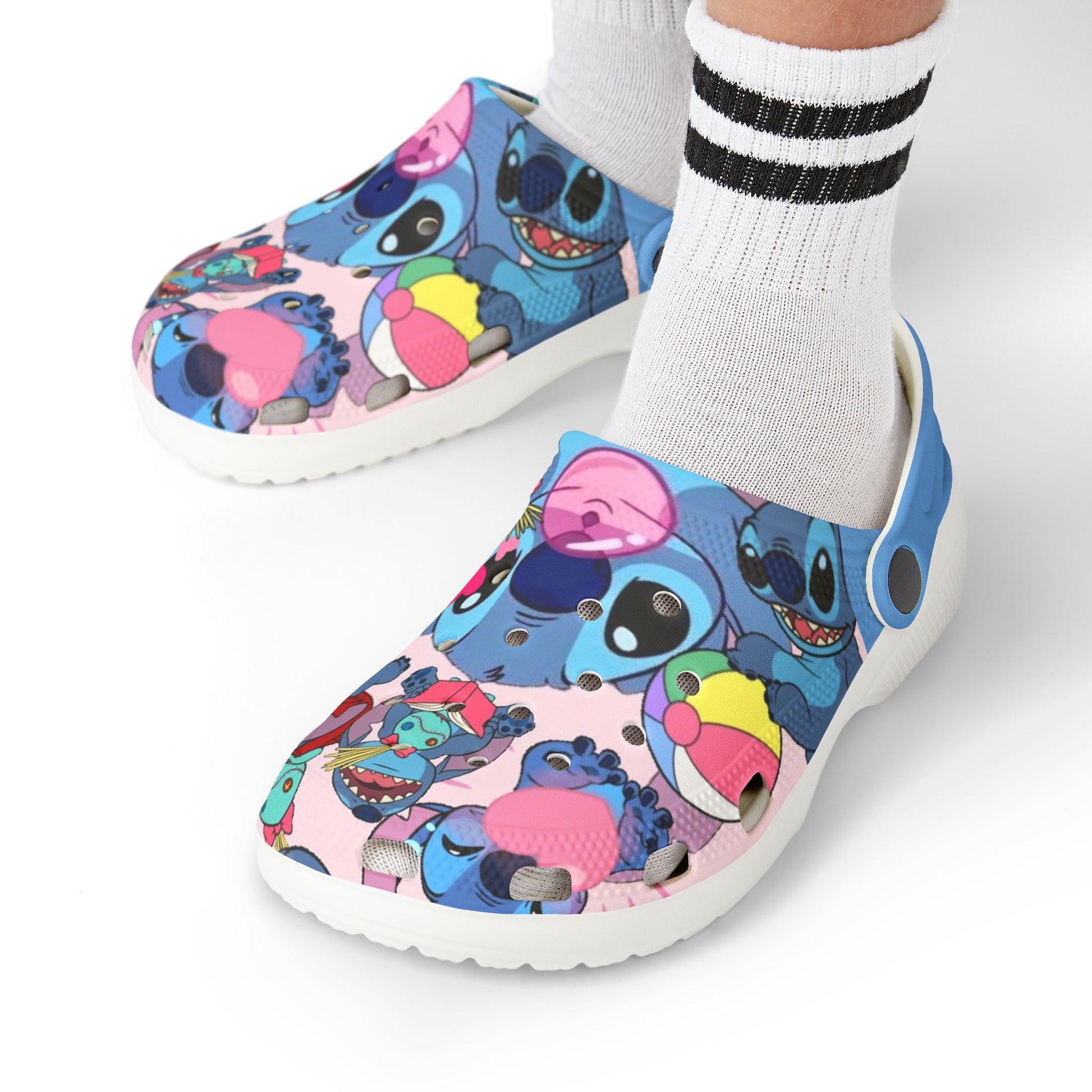 Stitch Themed Kids Clogs -  Fun EVA Foam Shoes for Playtime