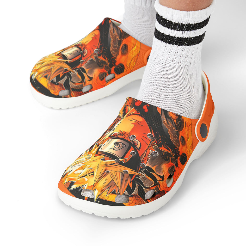 Naruto Themed Kids Clogs -  Fun EVA Foam Shoes for Playtime
