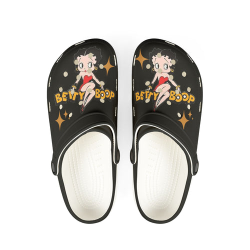 Betty Boop Themed EVA Foam Rubber Shoes for Healthcare Professionals