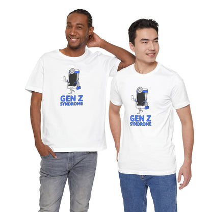 Gen Z Syndrome™ Tee - Funny Graphic T-Shirt Design for Gen Z