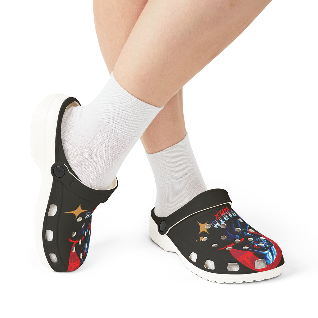 Dark Vader Themed EVA Foam Rubber Shoes for Healthcare Professionals